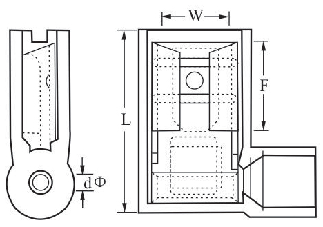 Flag Female Insulated Connectors