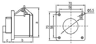 industrial socket