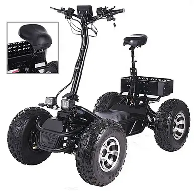 2 in 1 Detachable portable personalized electric golf scooter ATV
