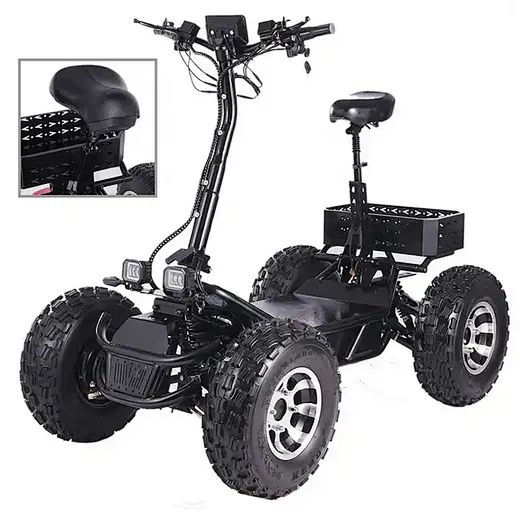 2 in 1 Detachable portable personalized electric golf scooter ATV

