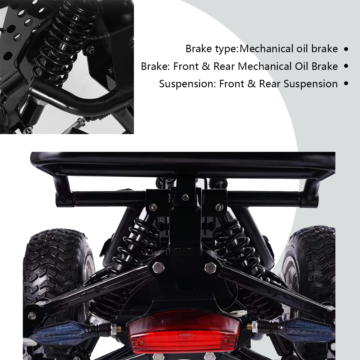 Off road scooter Electric ATV for sale Product details