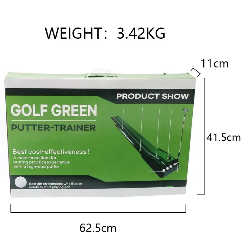 Eswing golf putting practice mat indoor