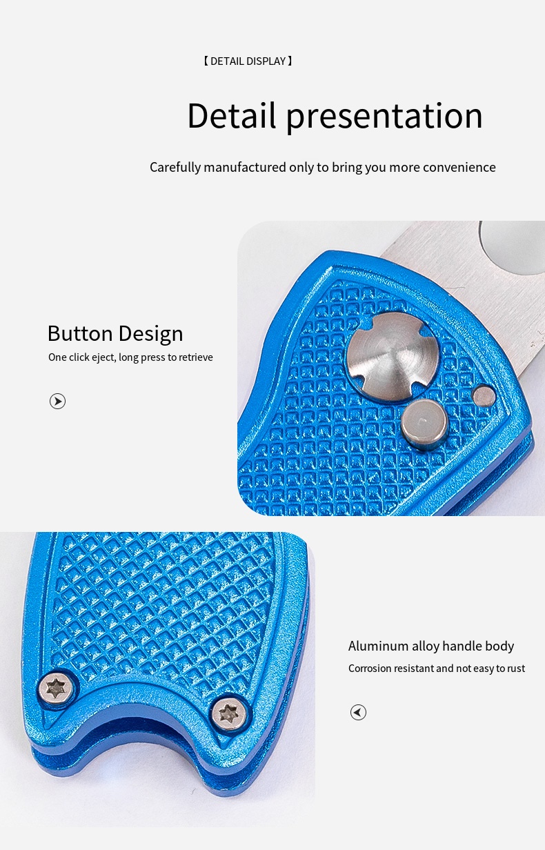 ESWING golf divot repair tool personalized display