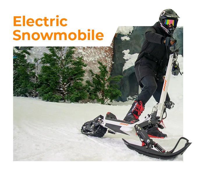Eretic Snow Scooter Electric Snowmobile For Sale