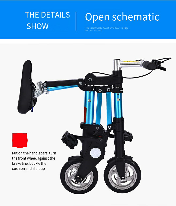 ESWING best 2 wheel bike, lightweight folding bike
