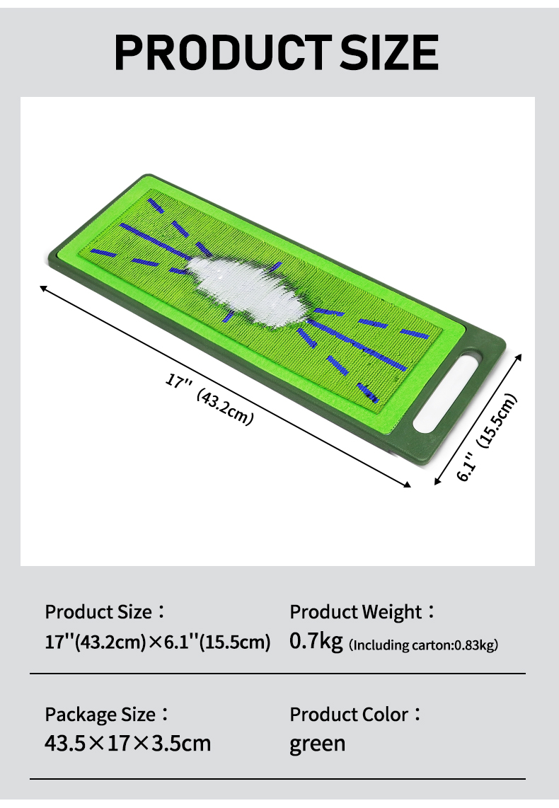 Eswing golf divot mat