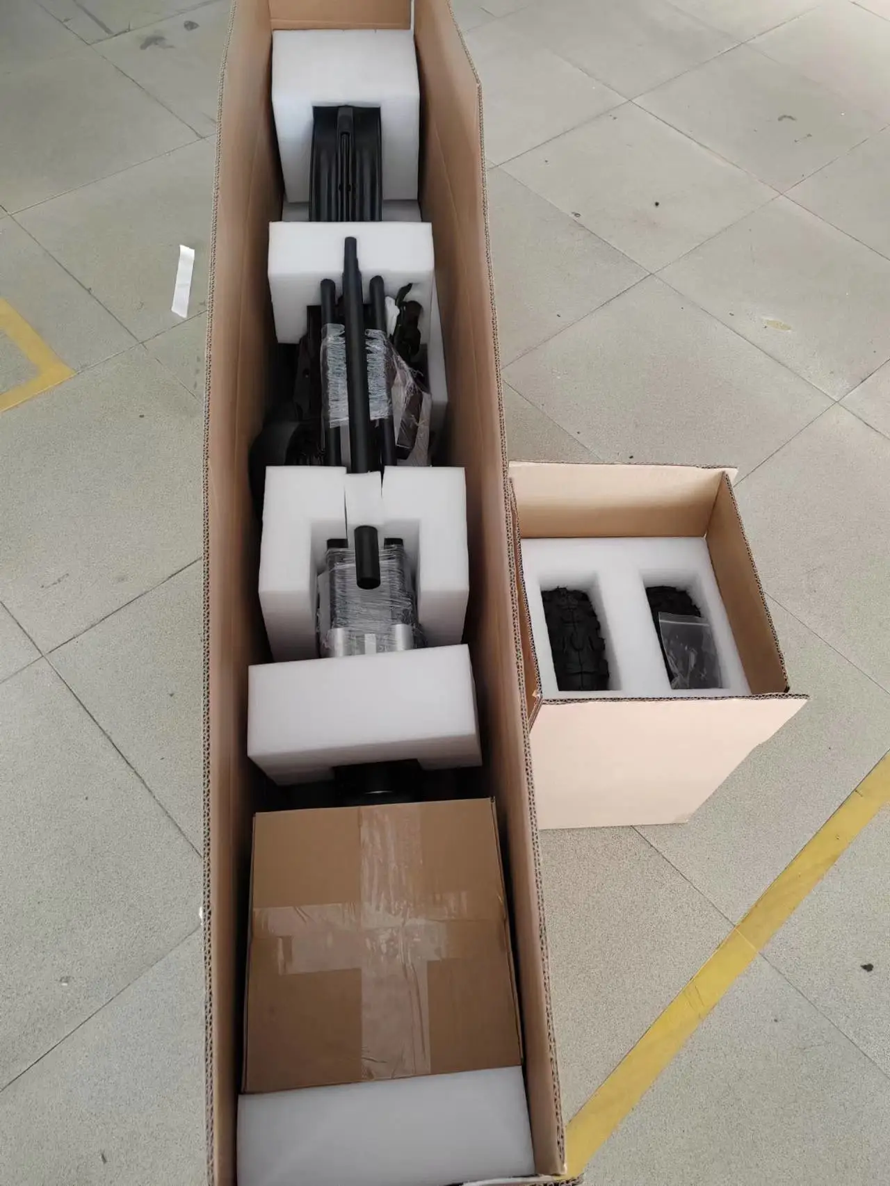 eretic snow scooter electric snowmobile for sale packing