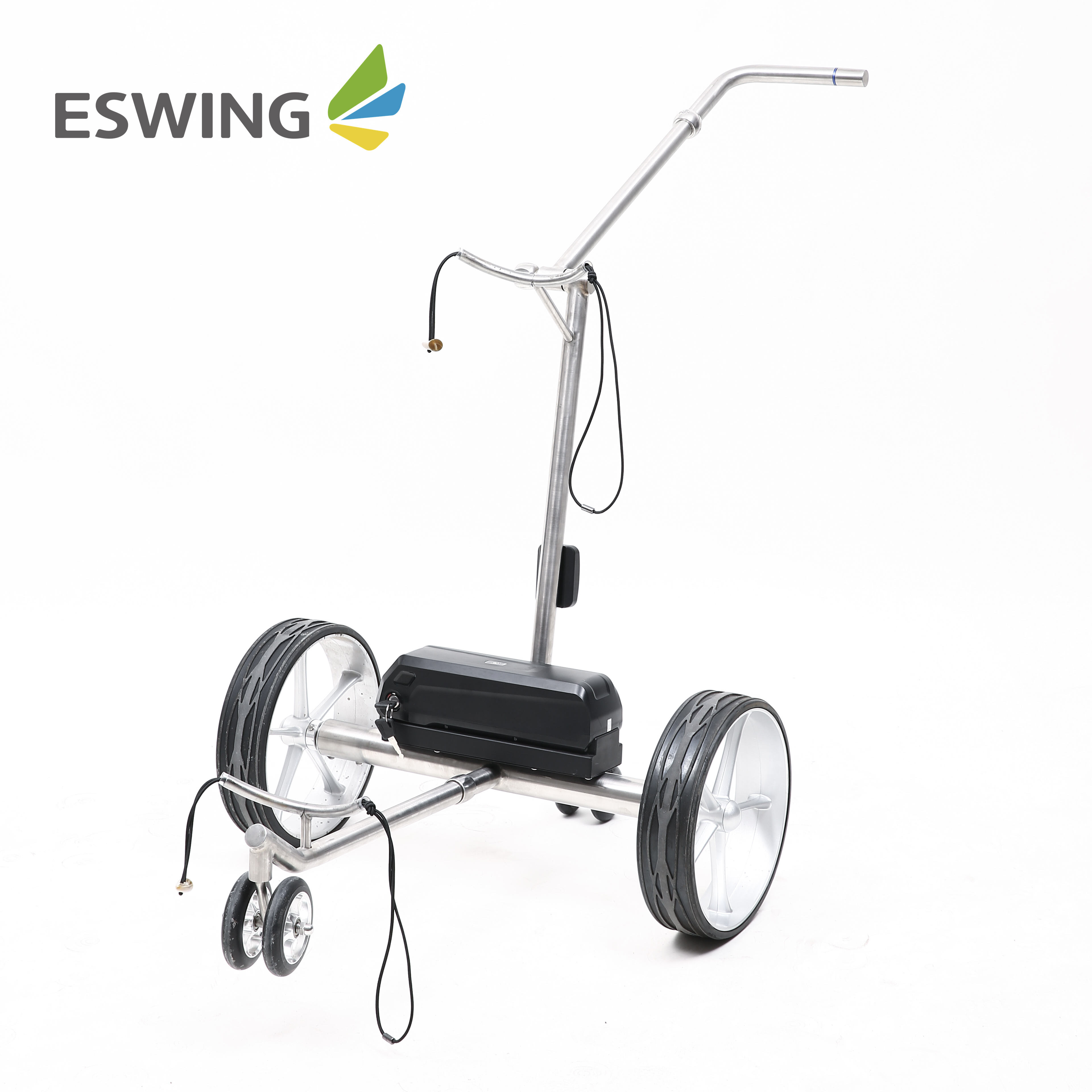 3-wheel Folding Remote Golf trolleys With Follow