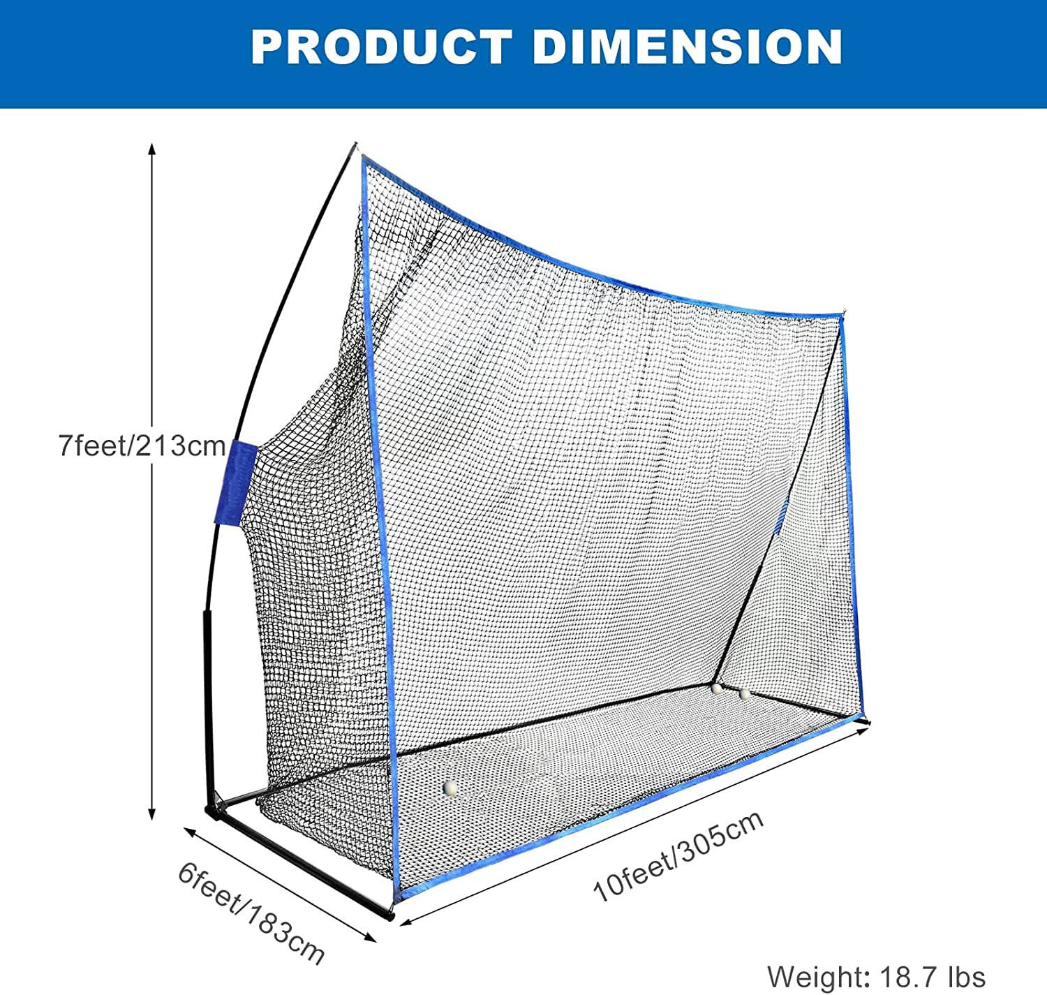 Eswing best golf driving net size
