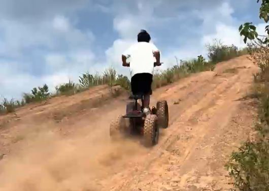 Four-Wheel Folding Off-Road Electric ATV Scooter M88