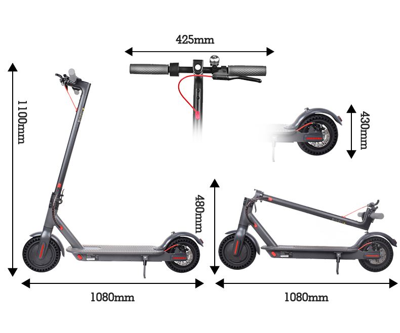 xiaomi scooter M365 Pro size