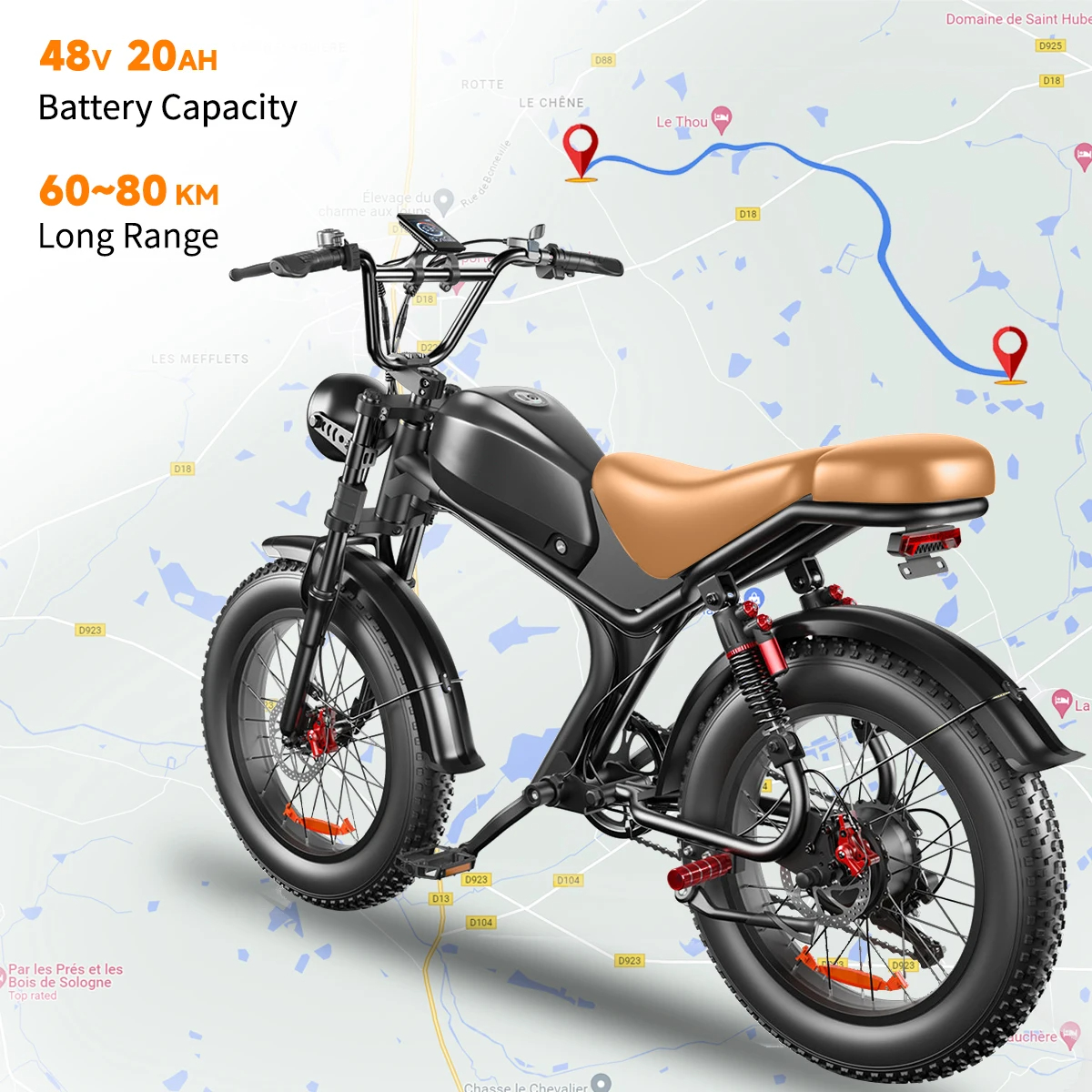 ESWING best Electric Adventure Bike | ebike for sale battery