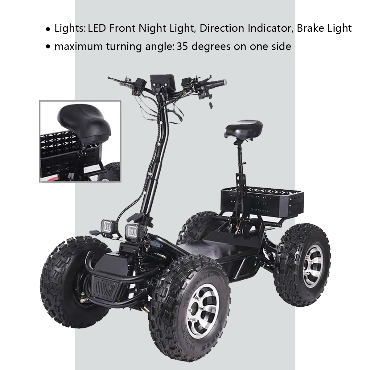 Off road scooter Electric ATV for sale Product details