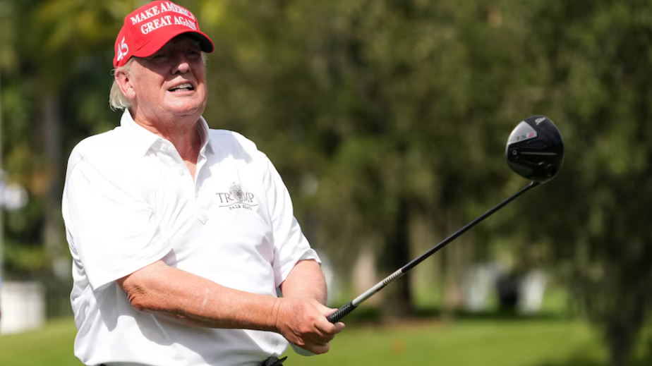 2024 U.S. Presidential election, golf enthusiast, Trump golf courses