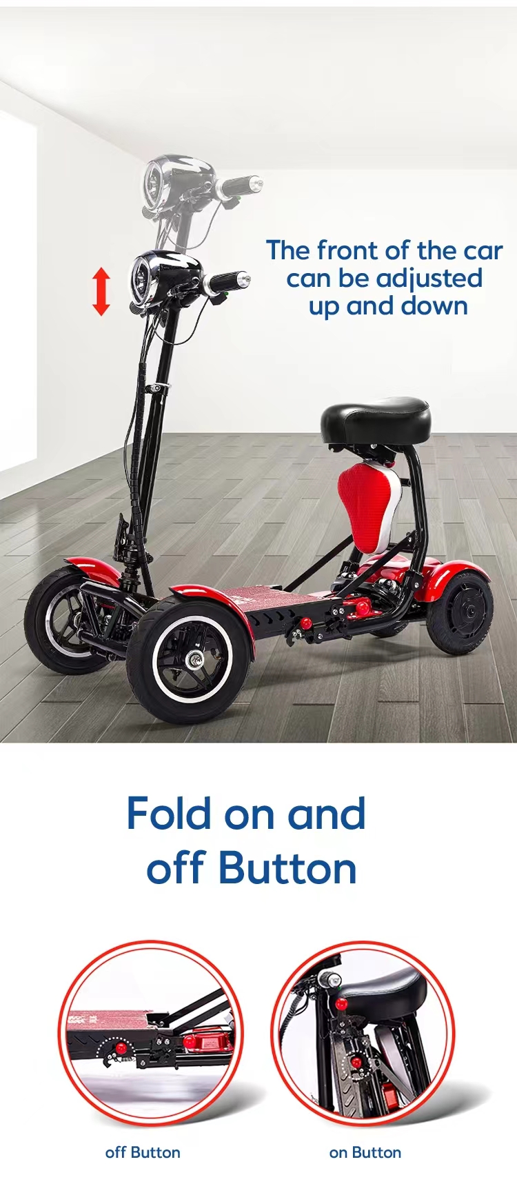 easy fold mobility scooter