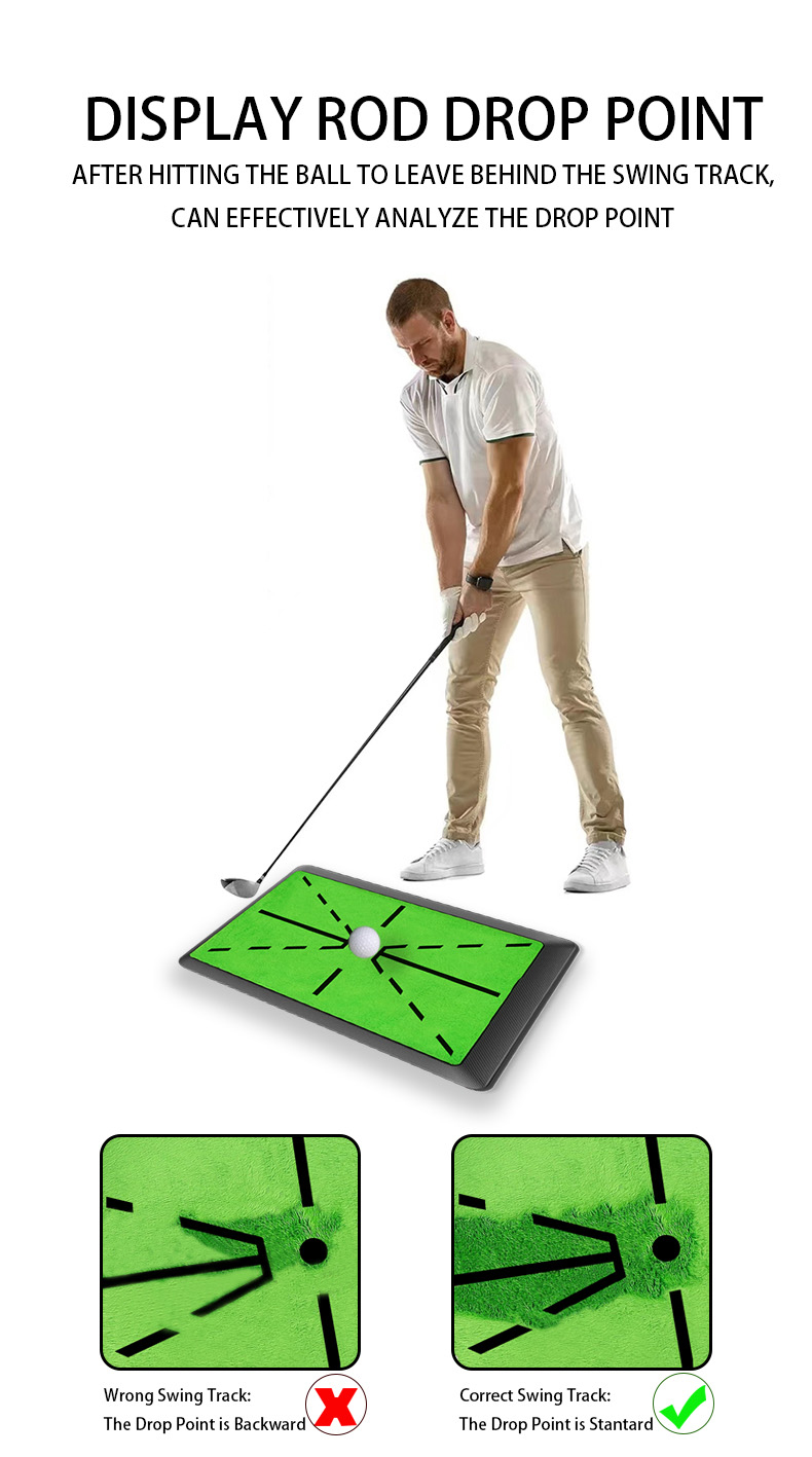 golf swing mat trainer