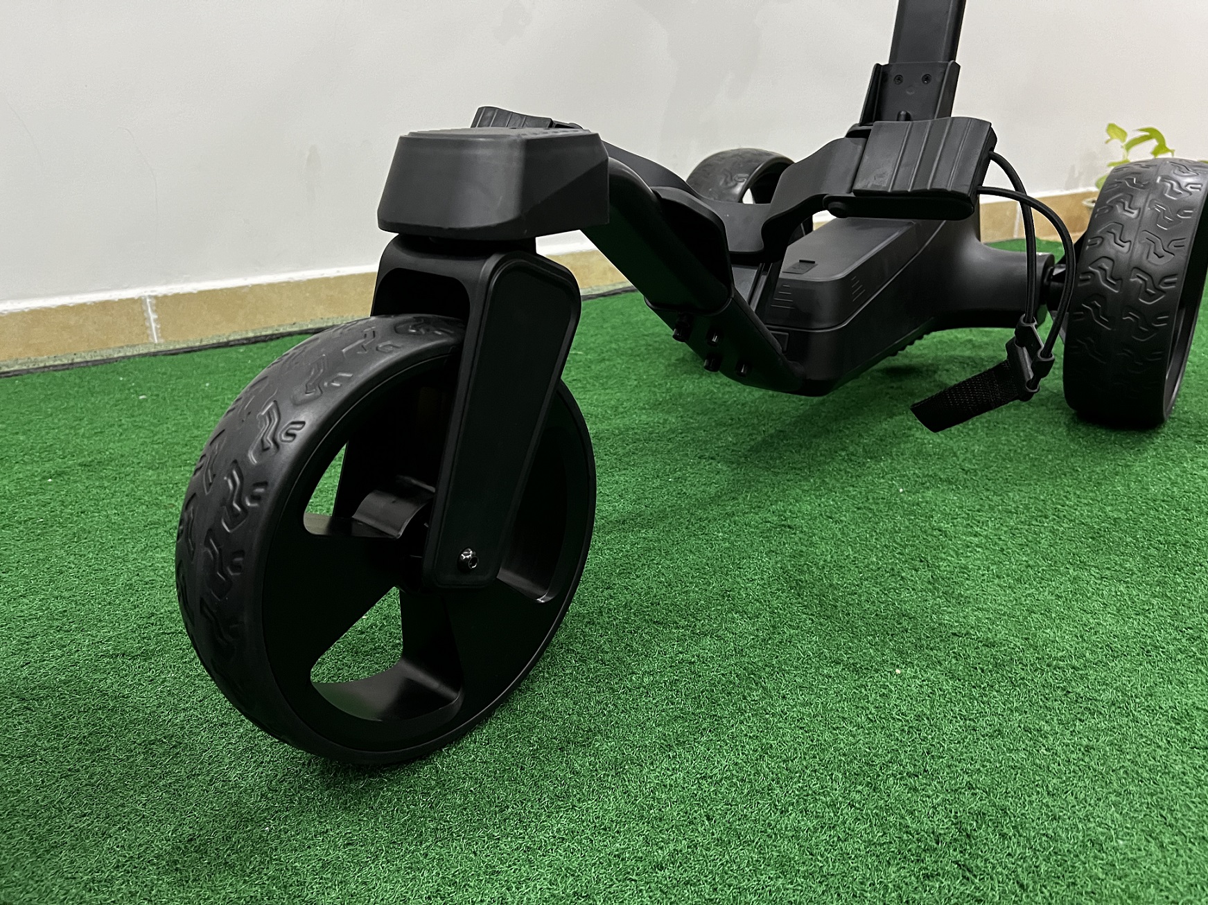 3-wheel electric golf push cart