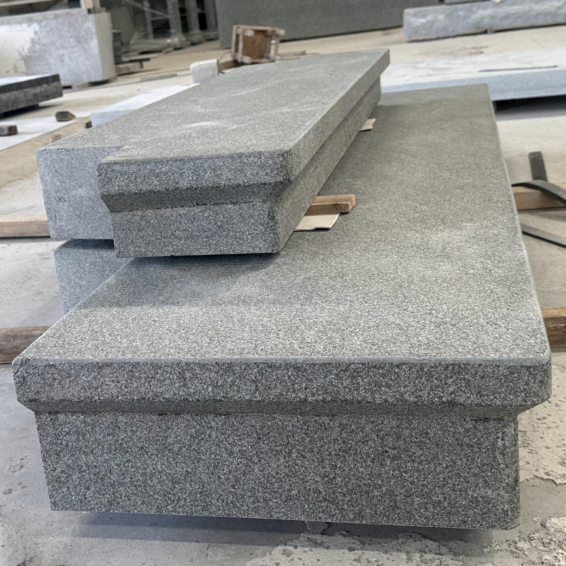 single granite step