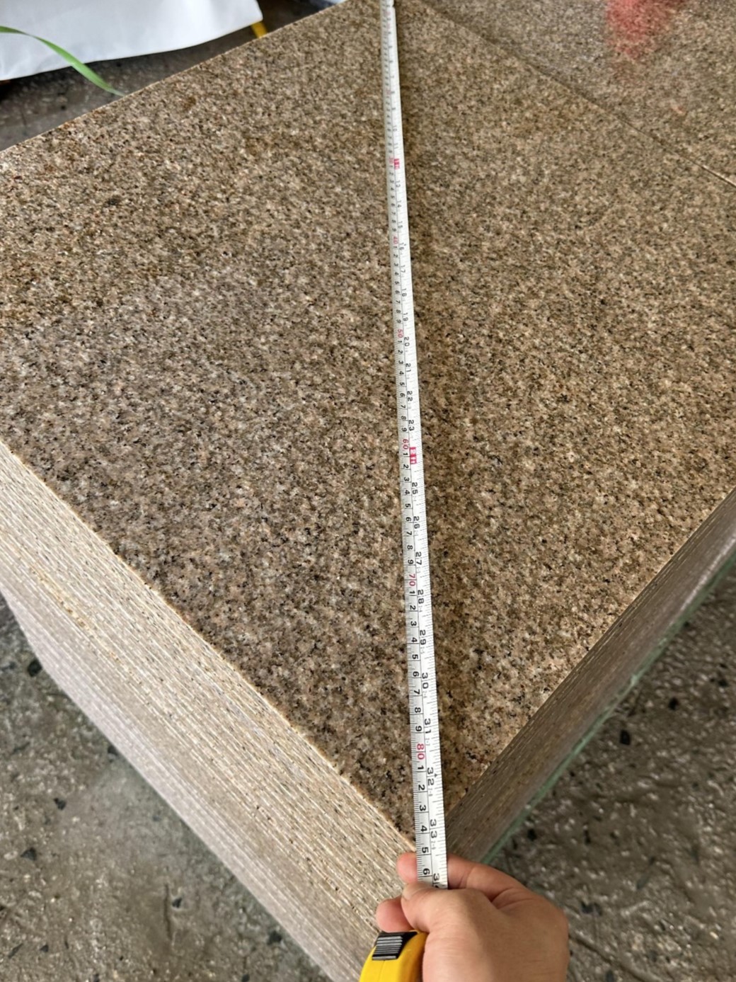 new gold antique granite