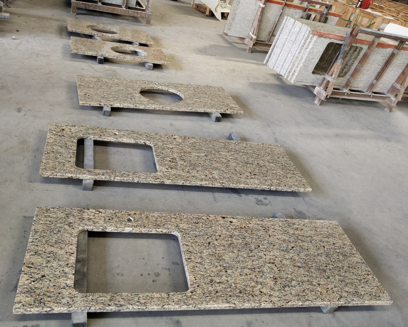 New Venetian Gold Granite Kitchen Countertop