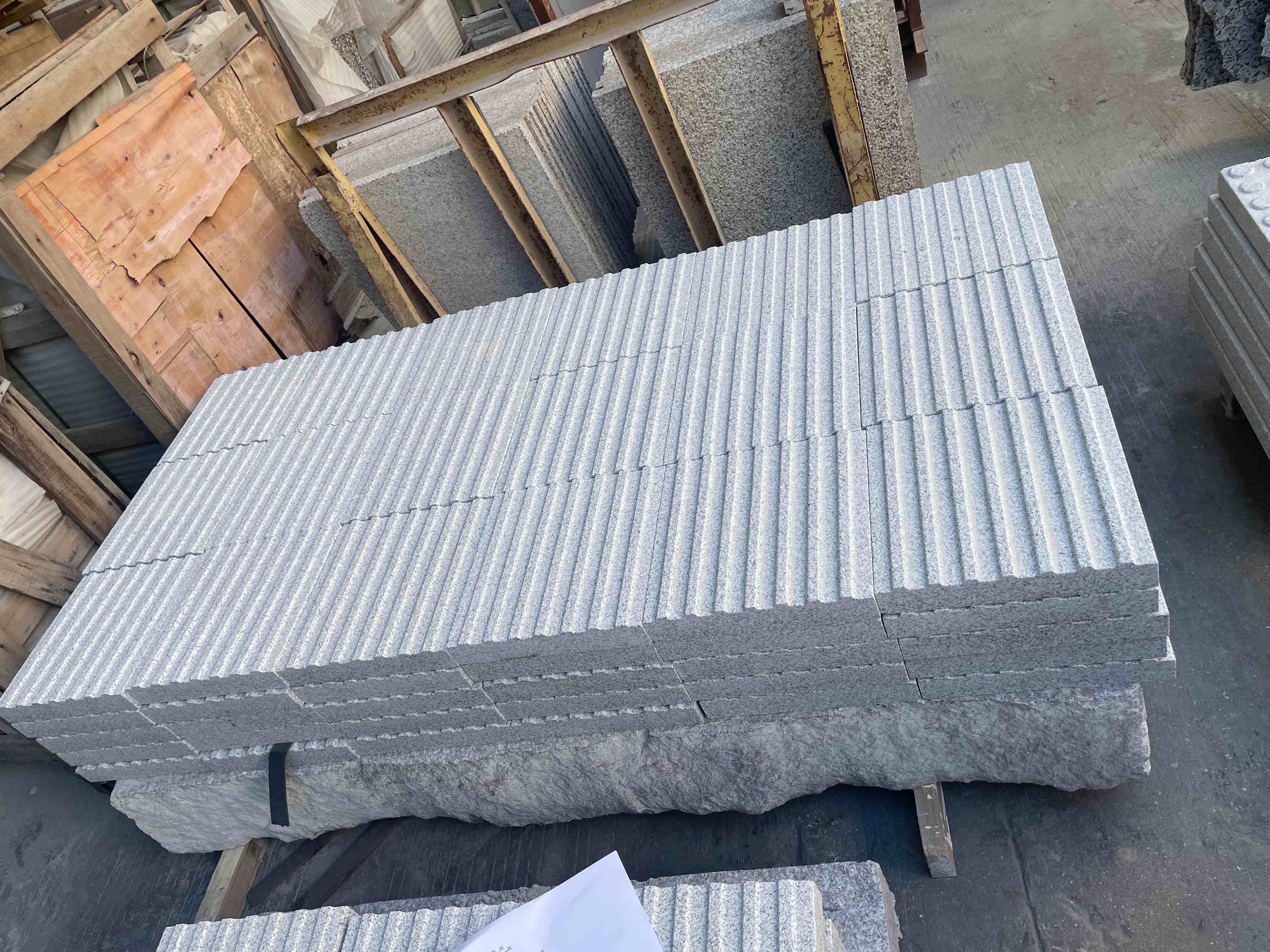 natural stone tactile paving