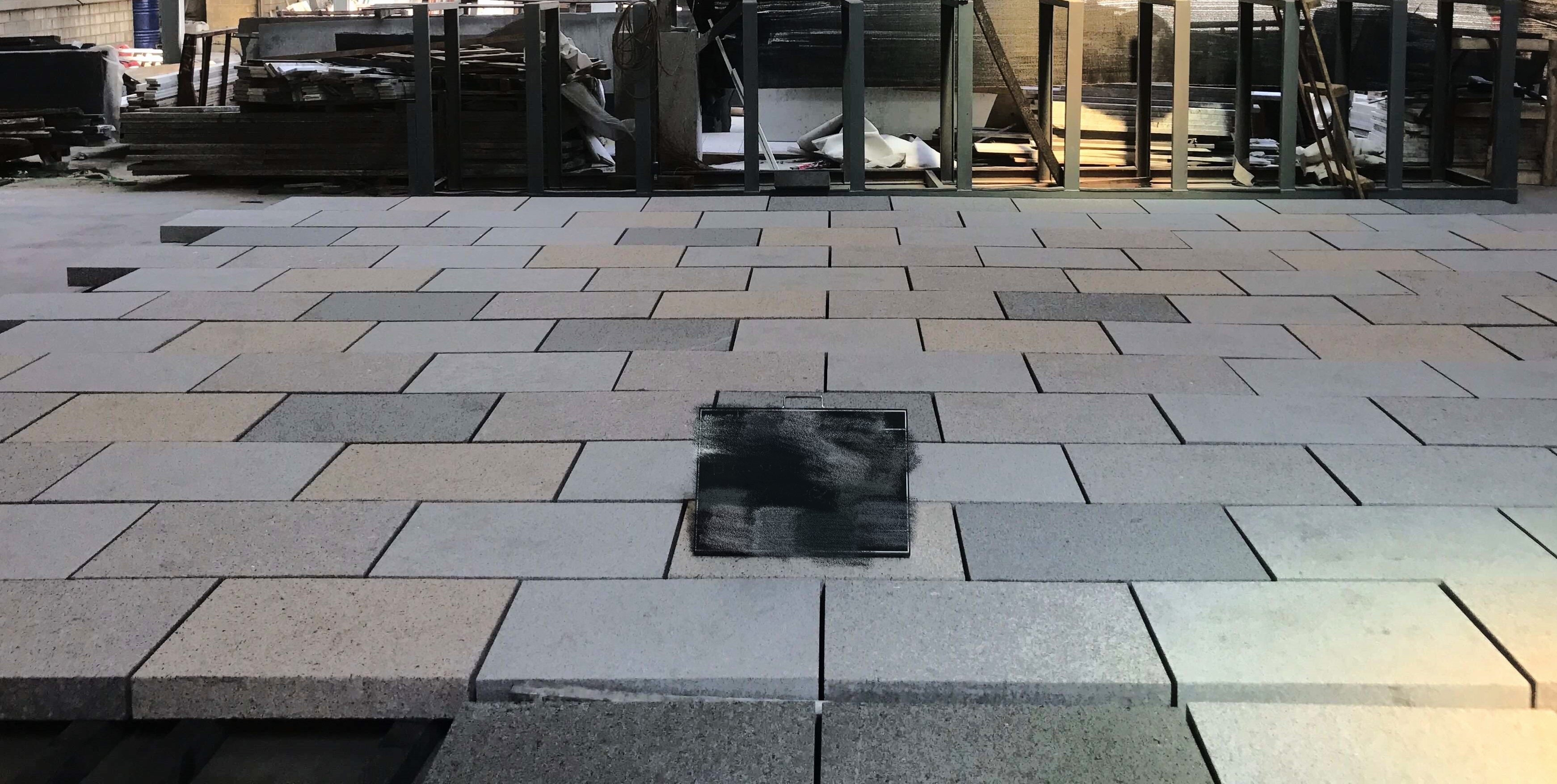 granite paver patio
