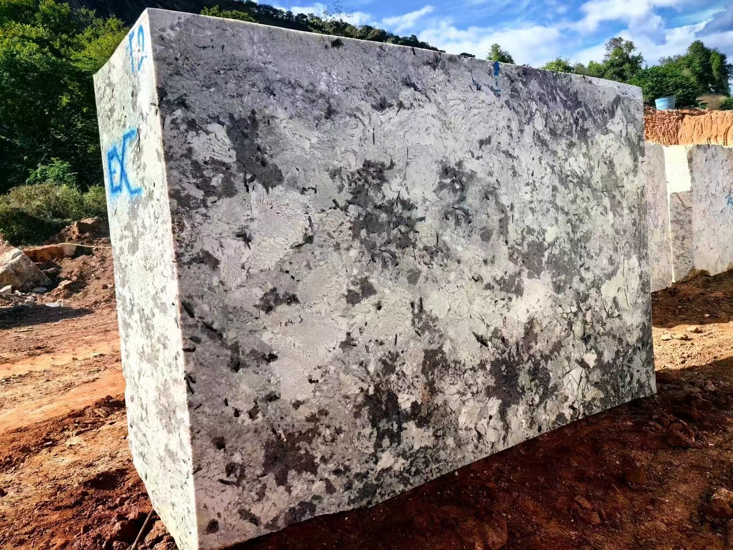 artisan white granite
