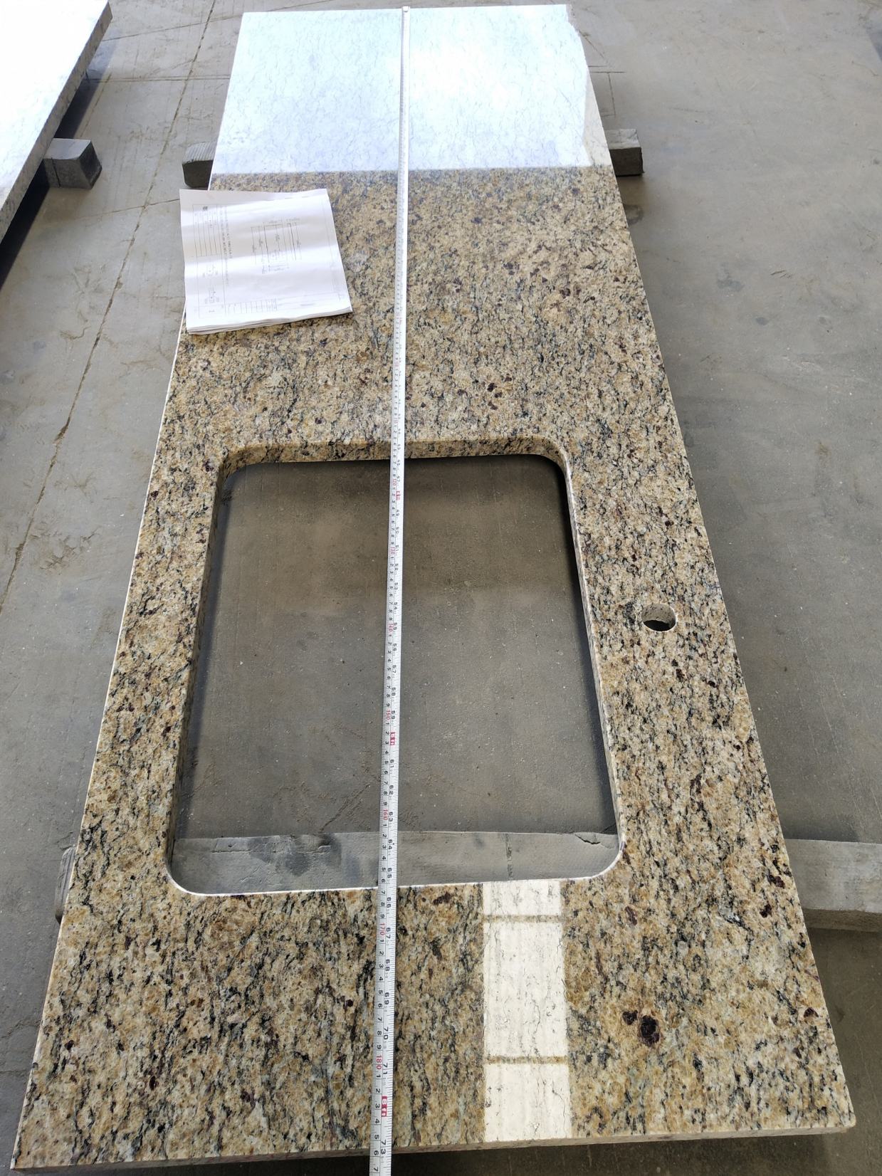 New Venetian Gold Granite Kitchen Countertop
