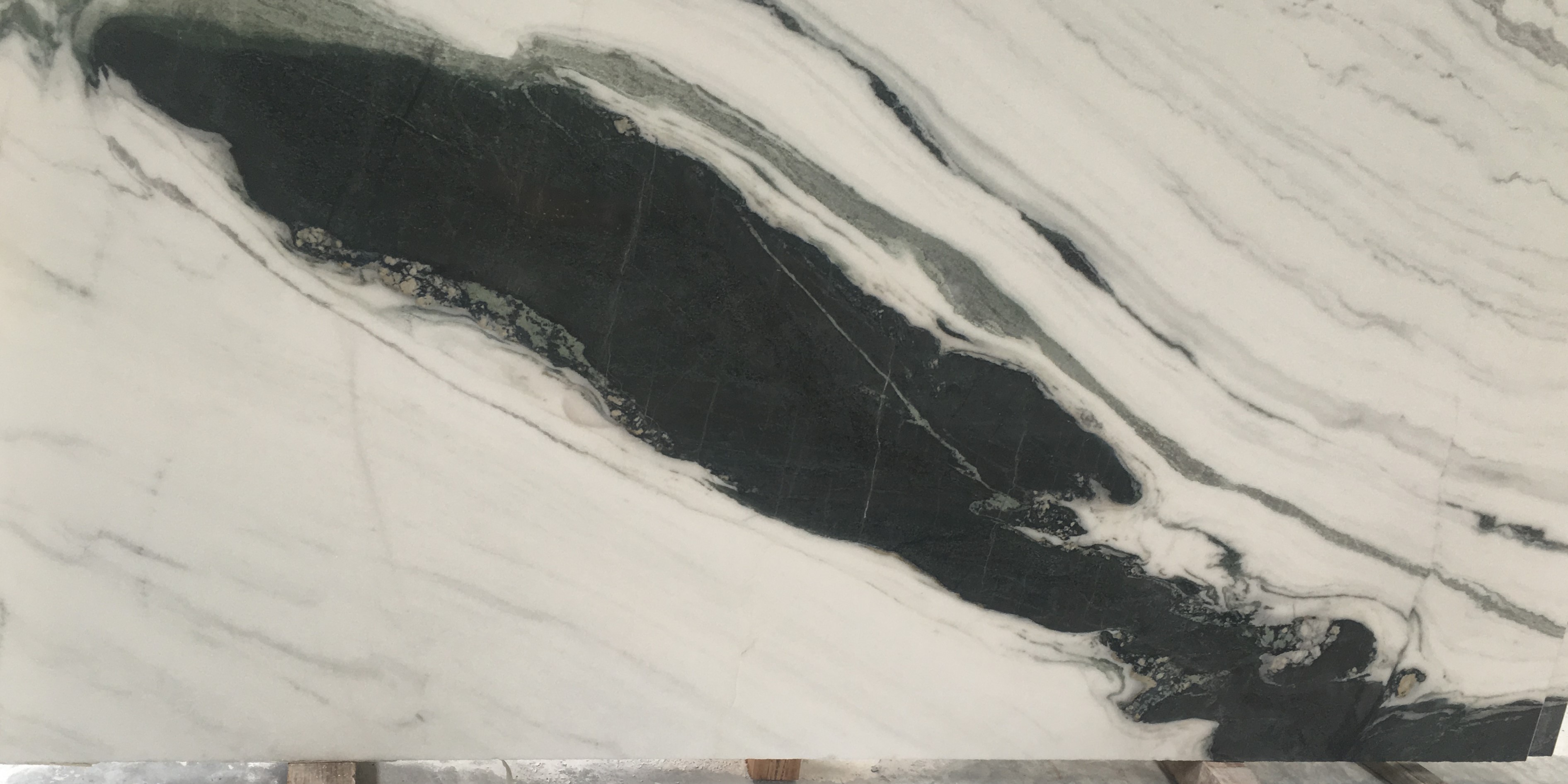 panda marble dining table