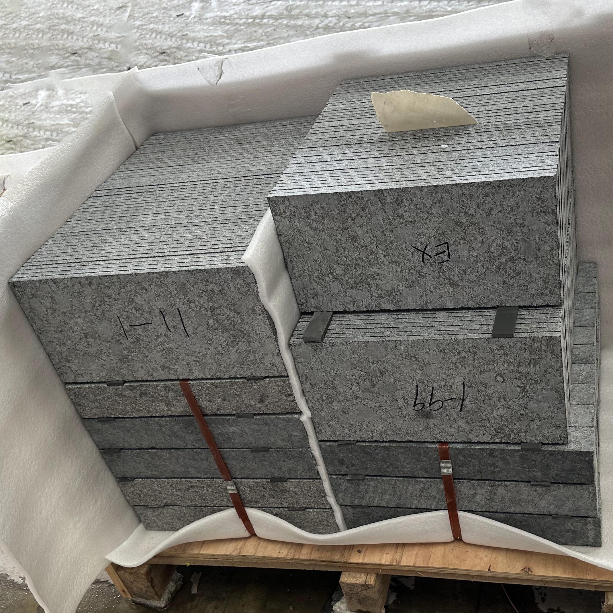steel grey granite countertop