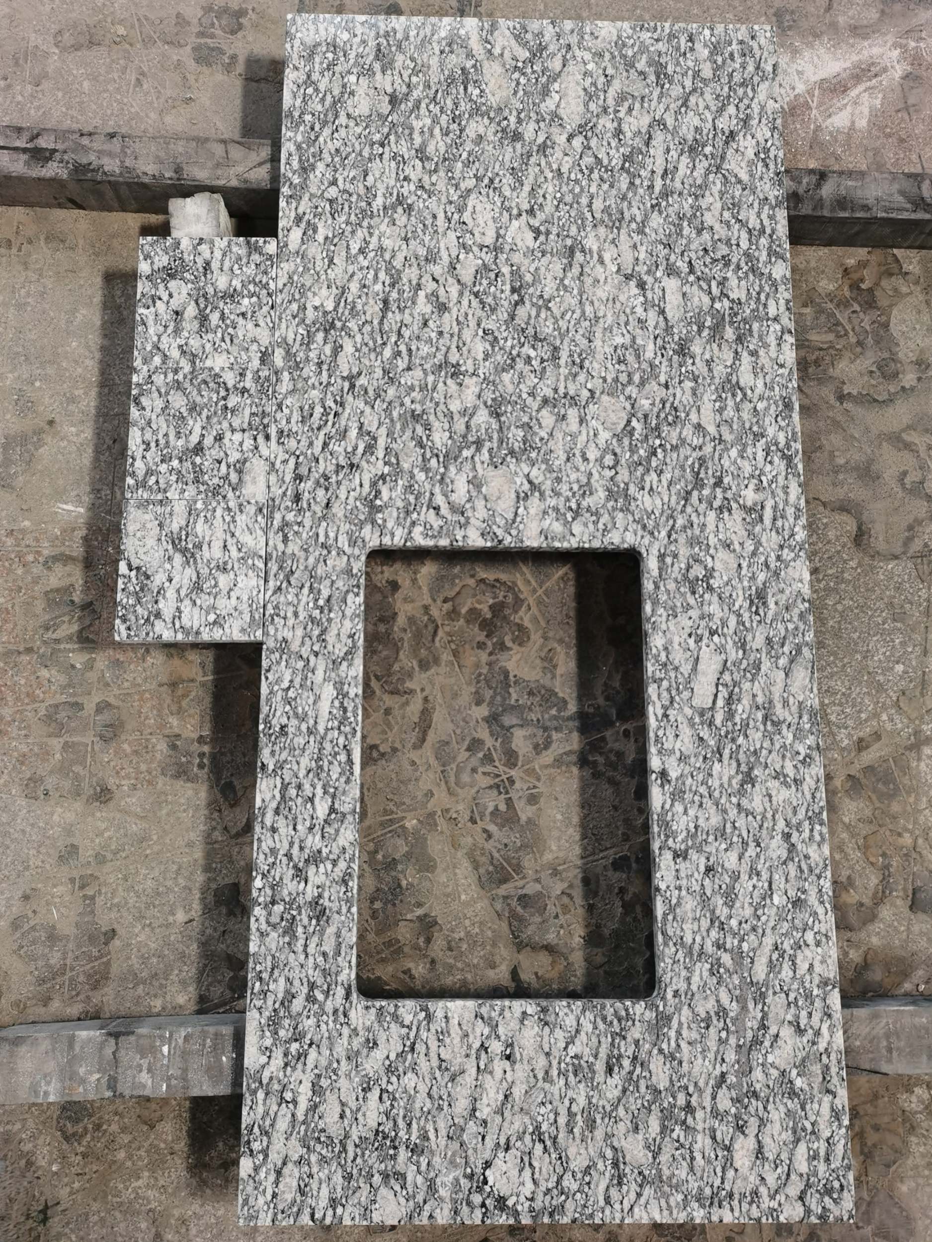 titanium white granite