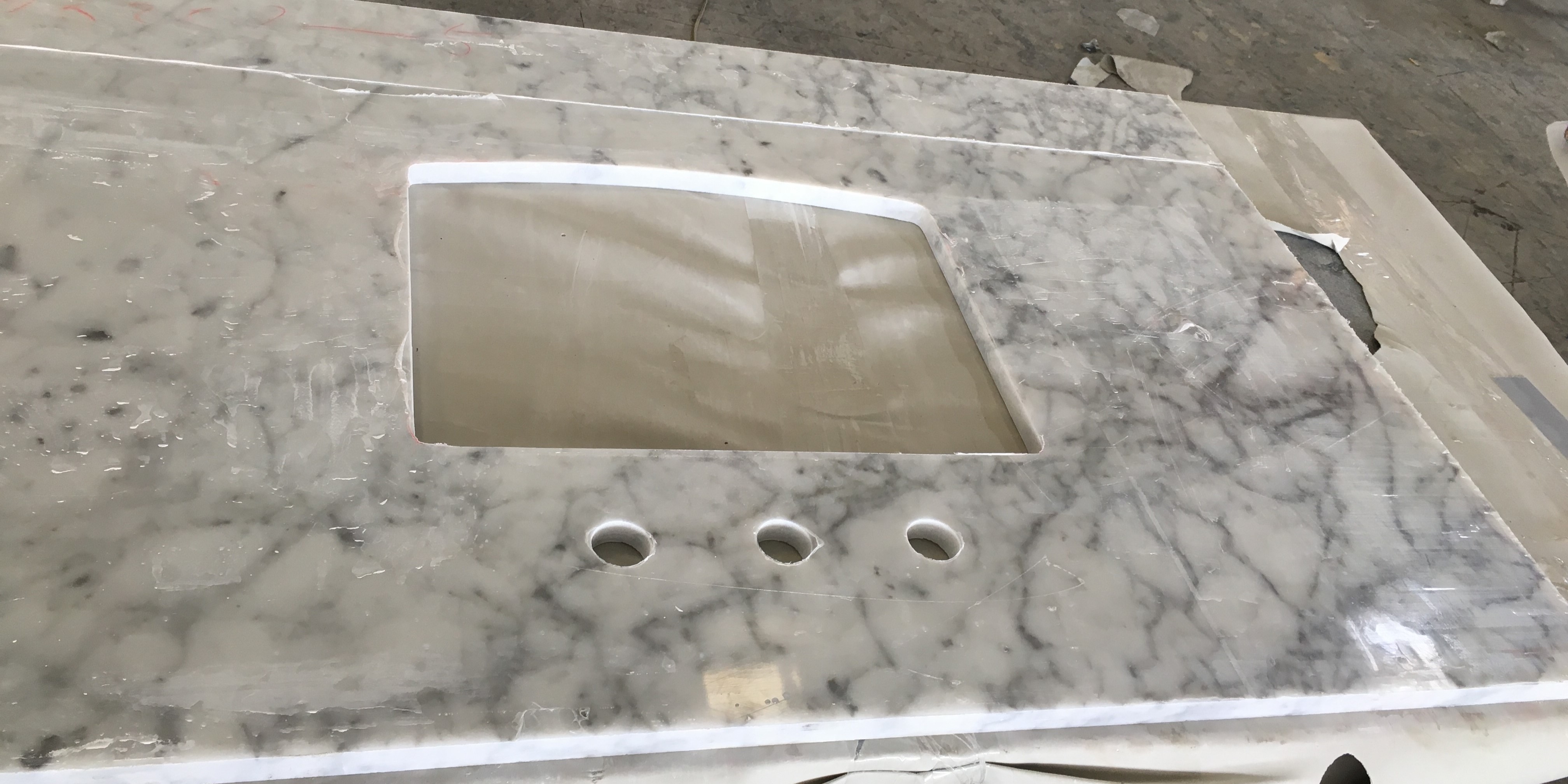 carrara marble countertops cost