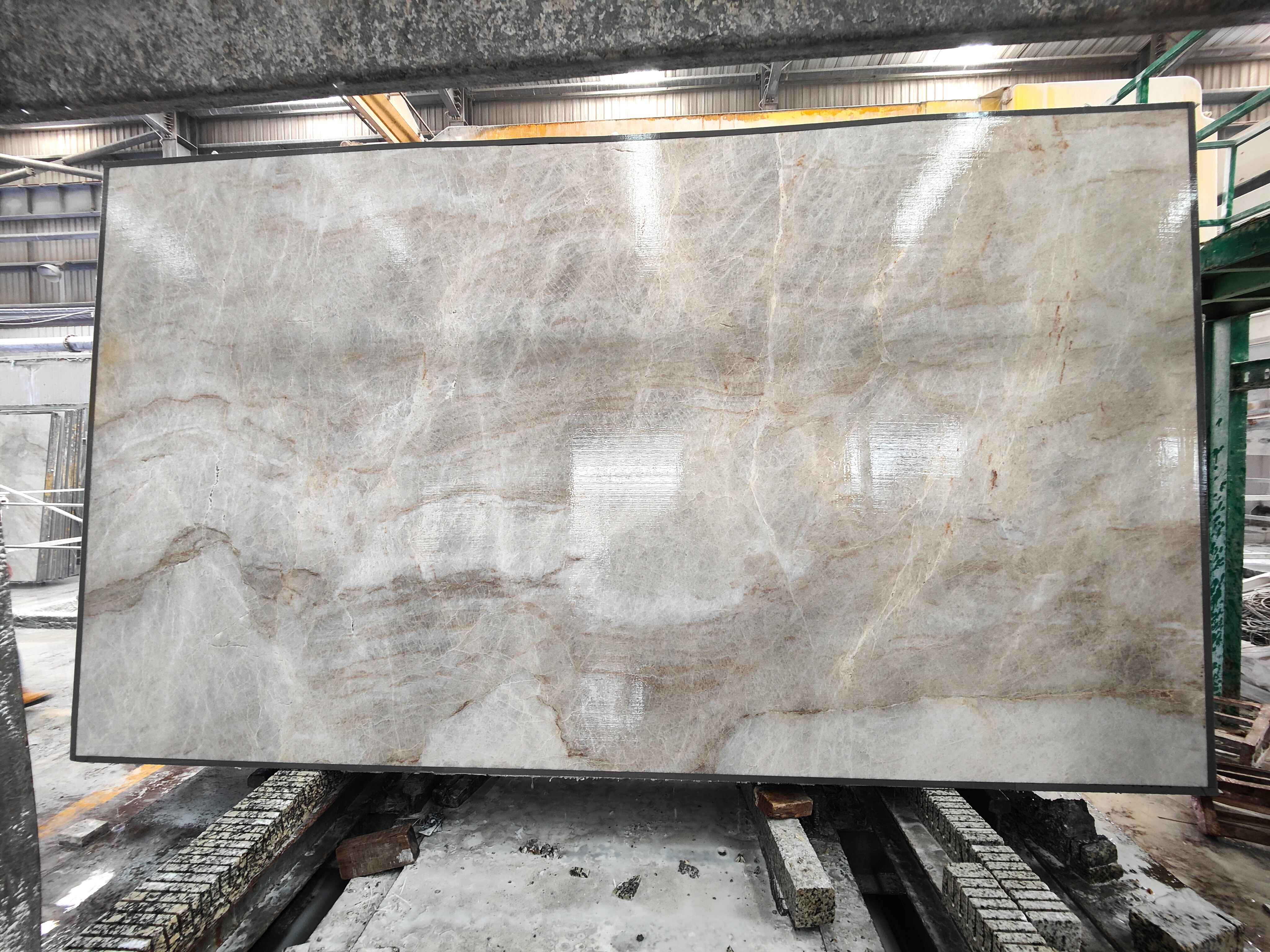 taj mahal quartzite kitchen