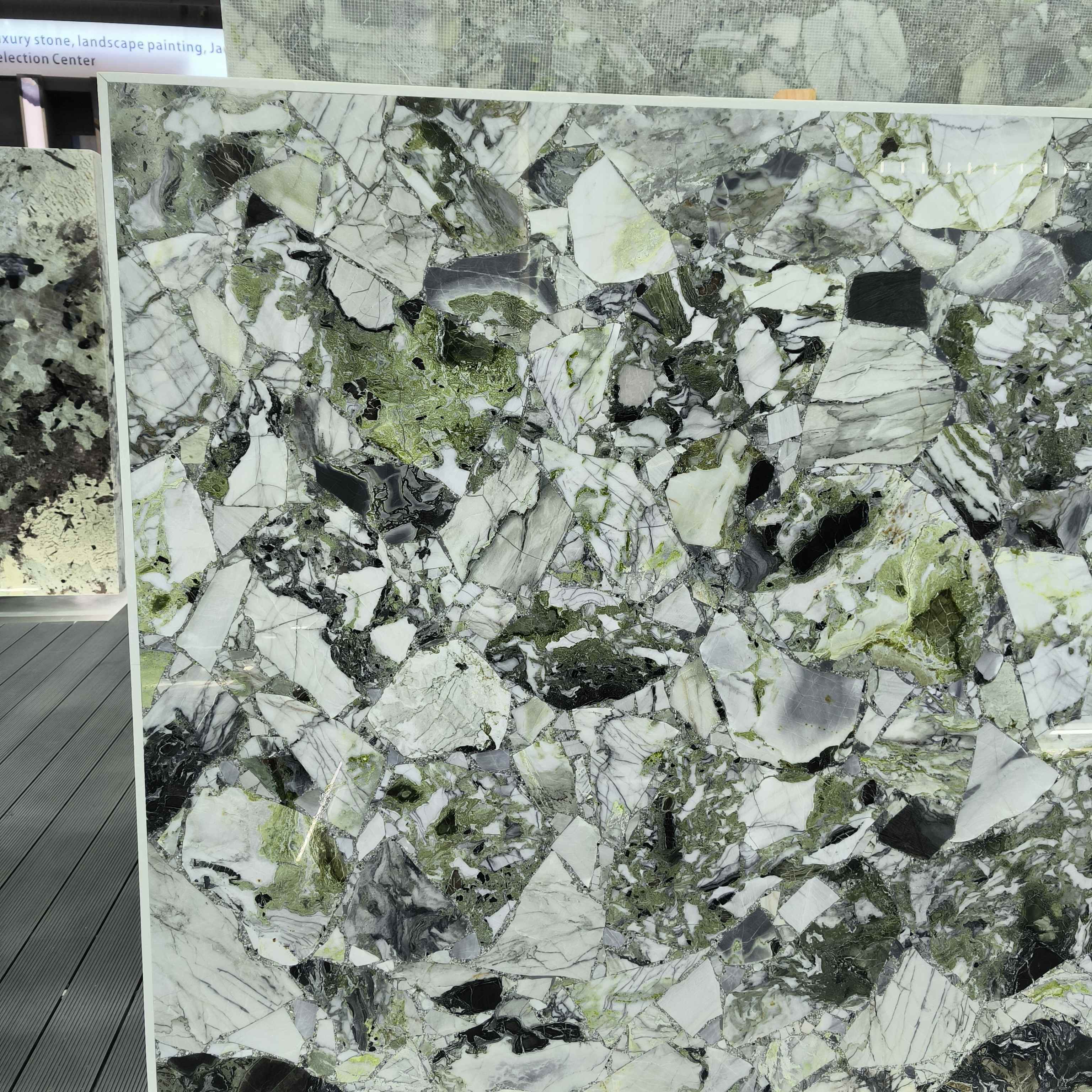ice jade green marble