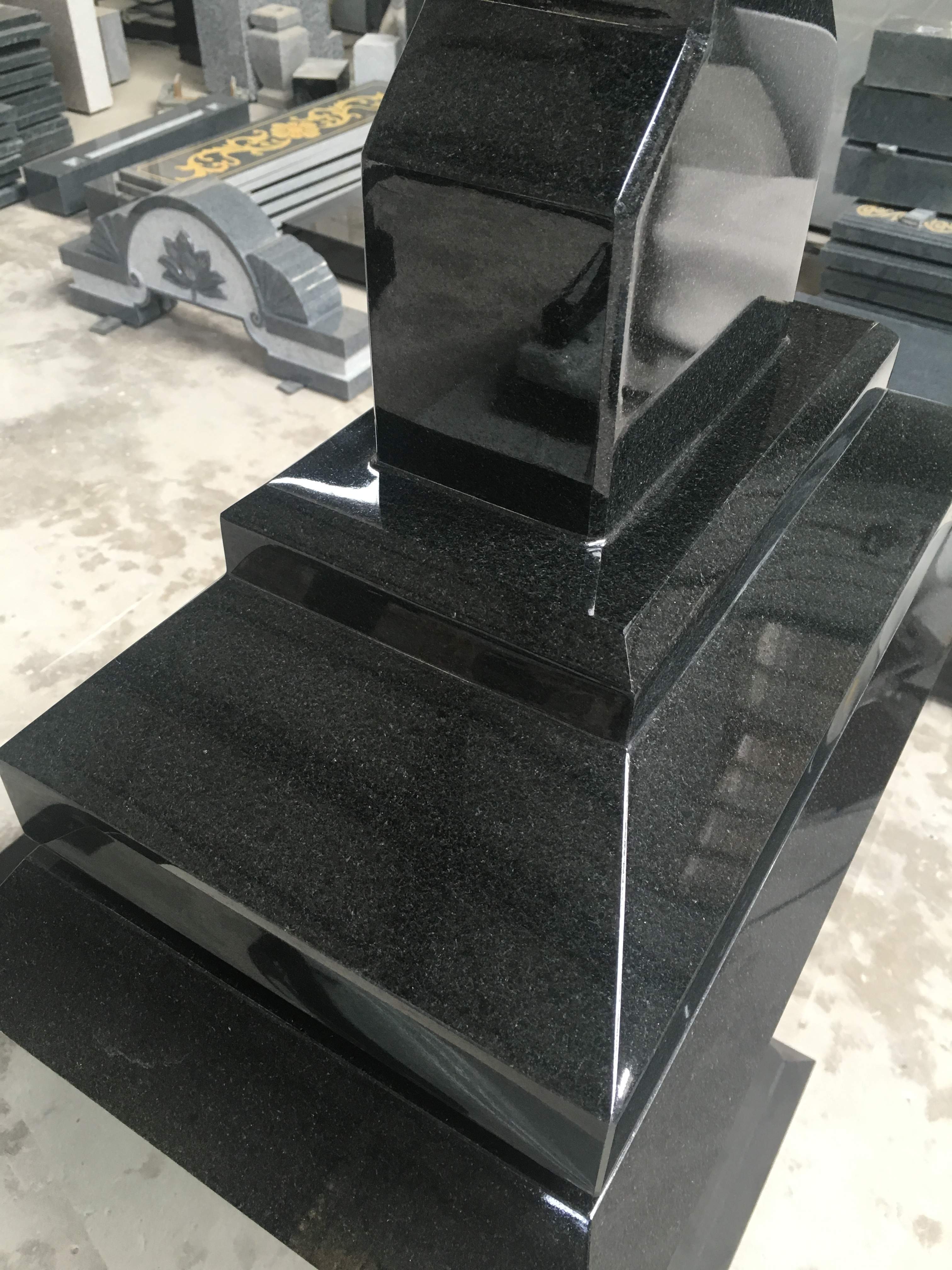 absolute black granite matte