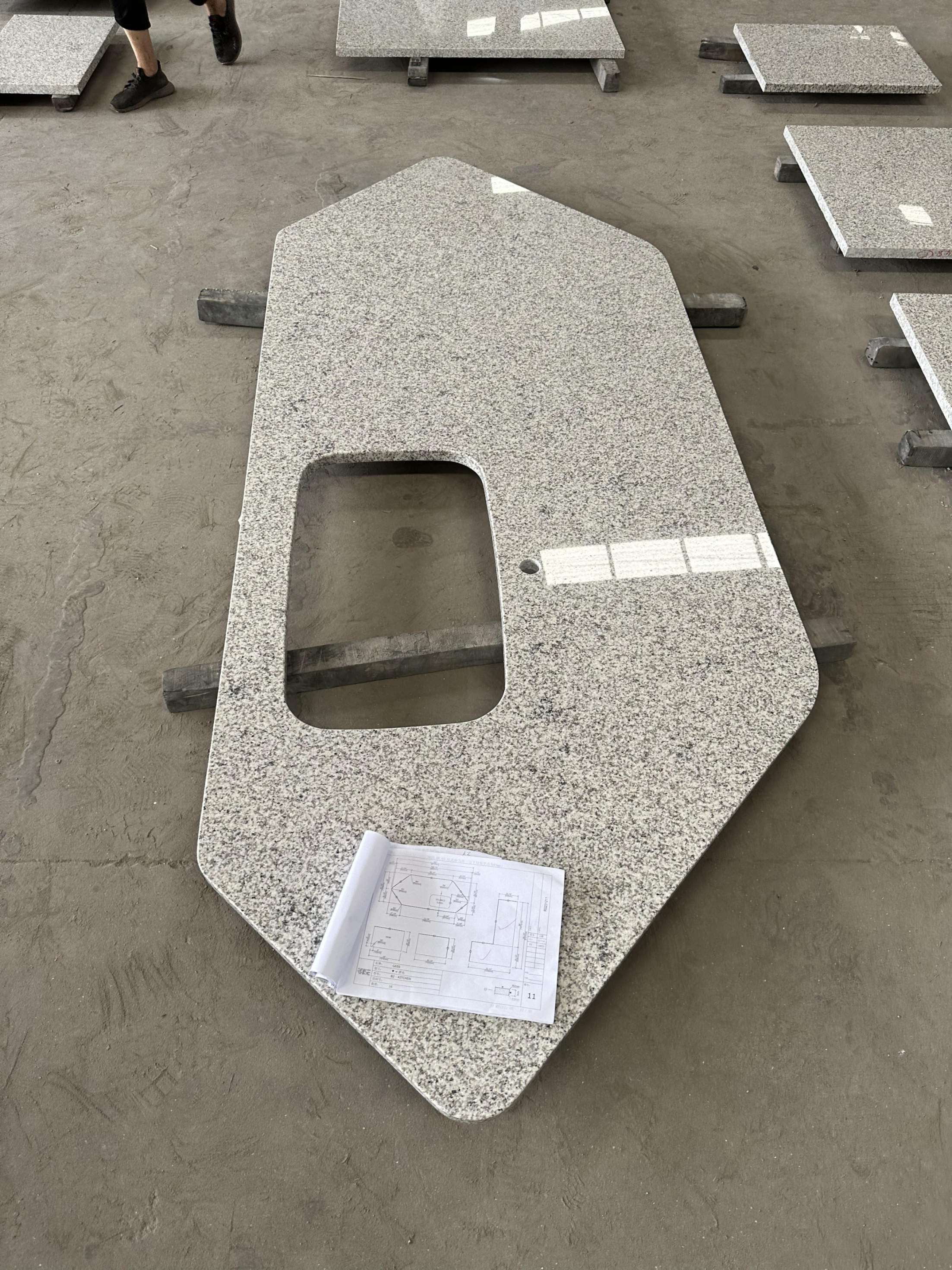 granite majestic white alien island