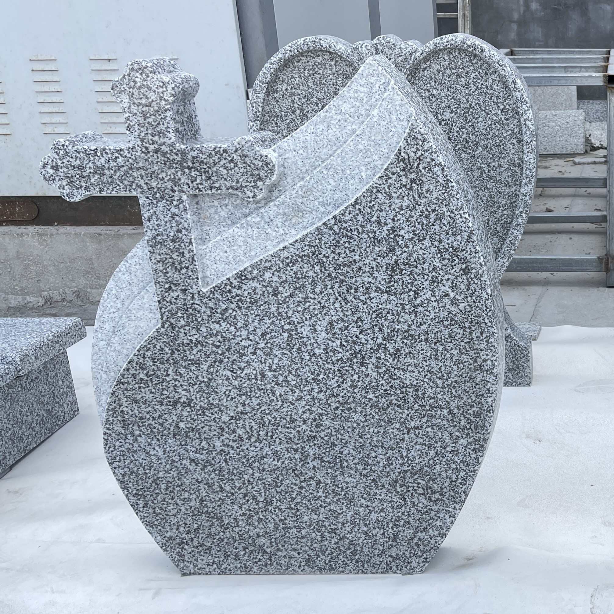 cross granite tombstones