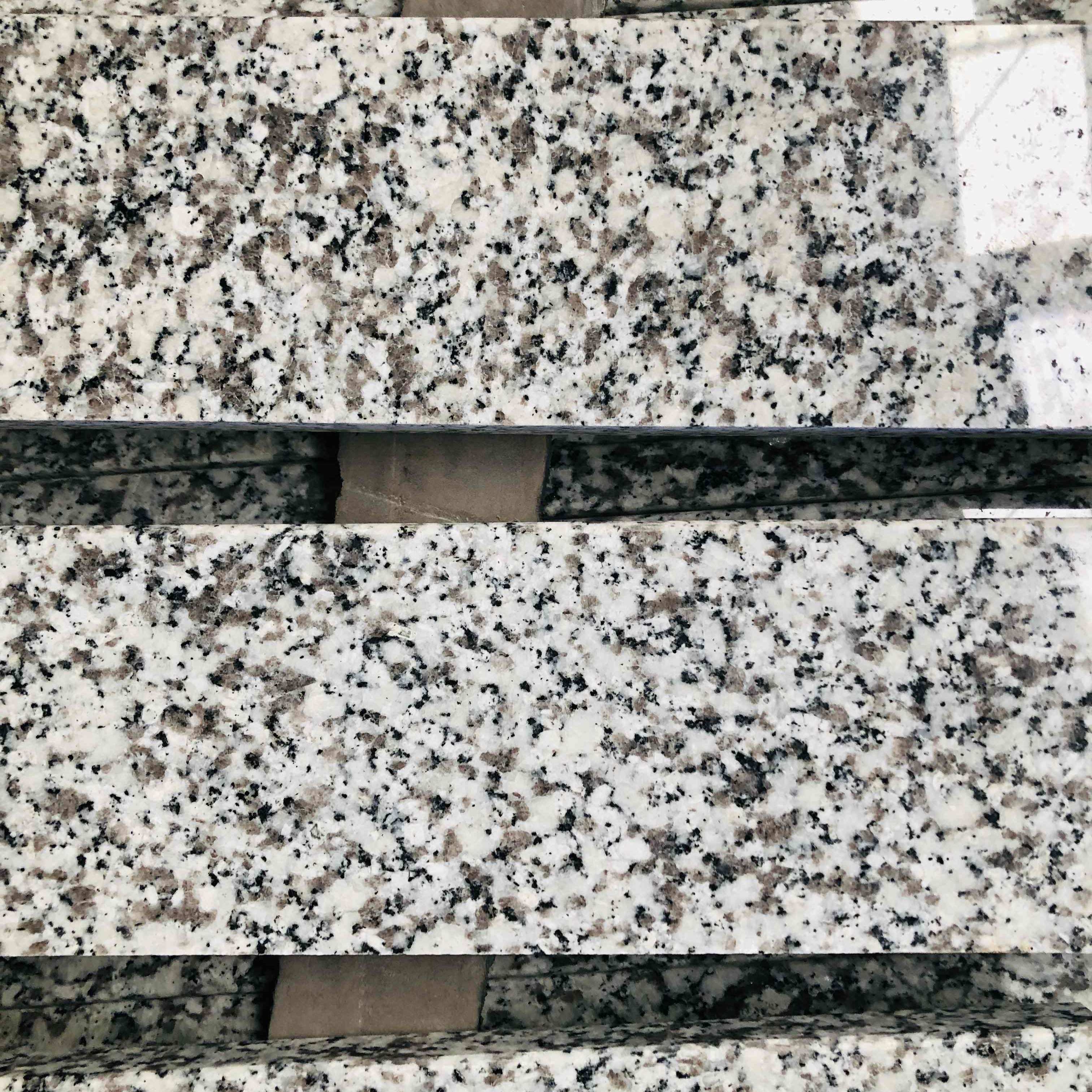 granite countertops with splash polish finish