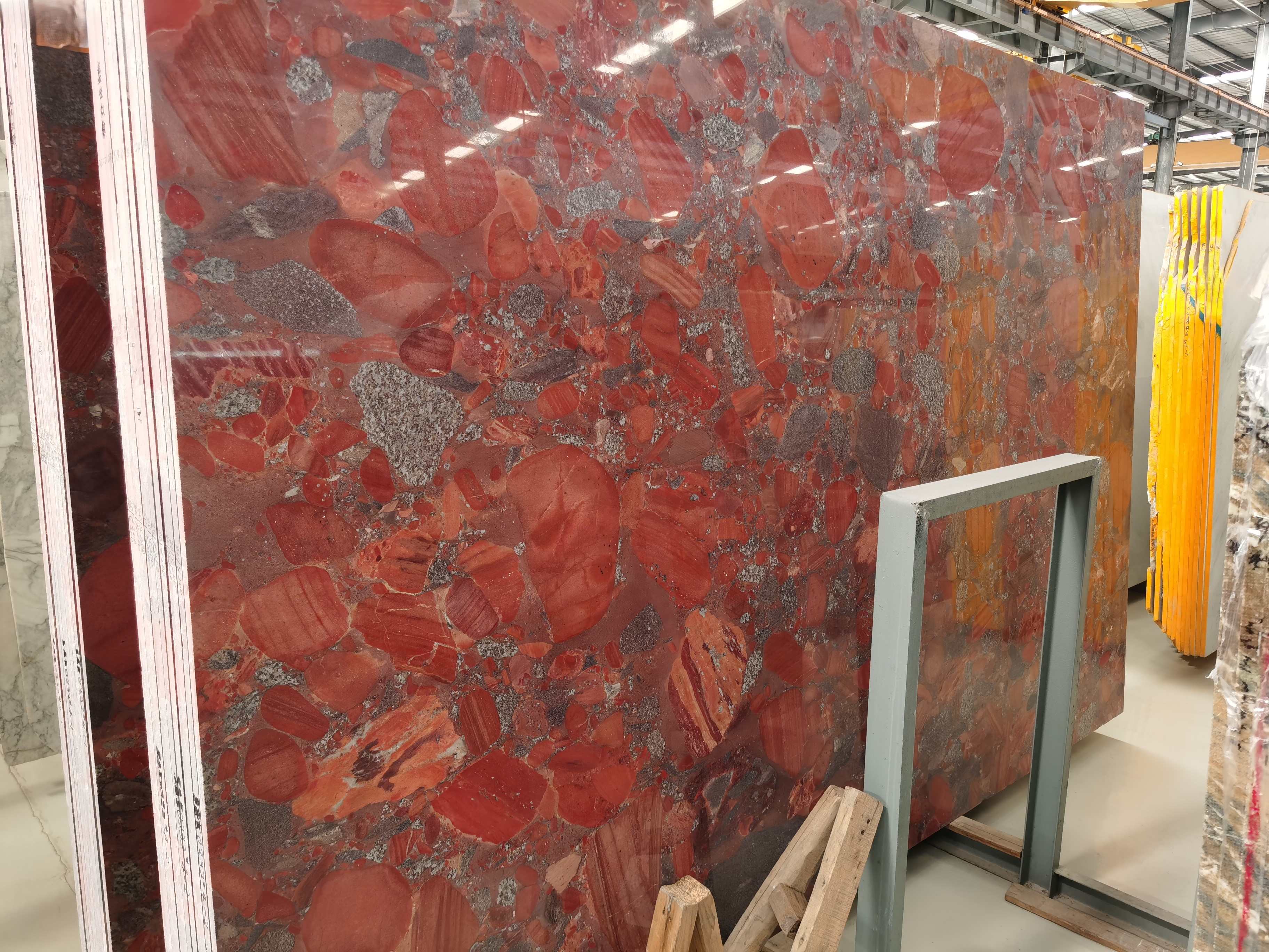 Marinace Rosso Granite Slab natural stone slab