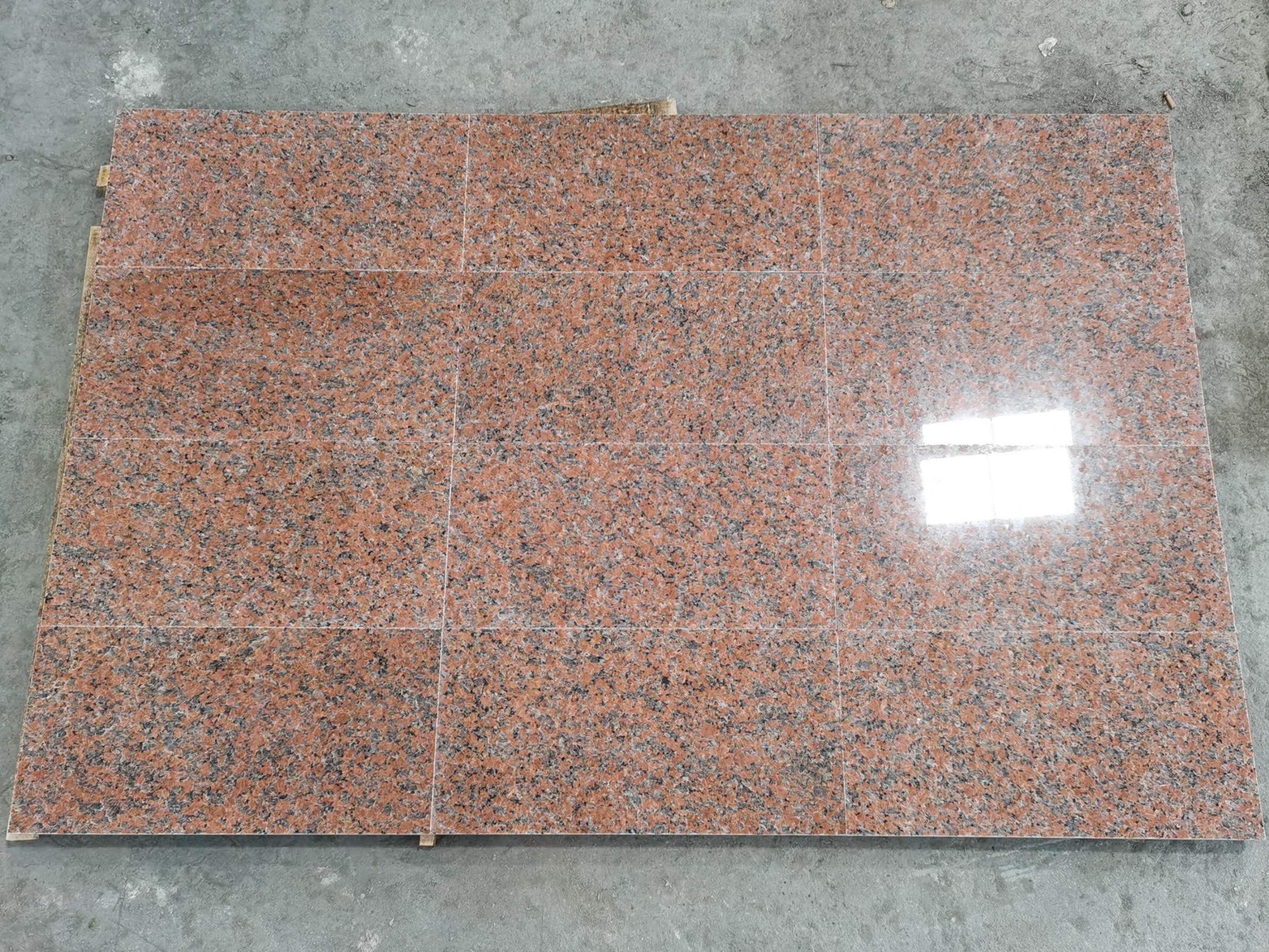 maple leaf red granite