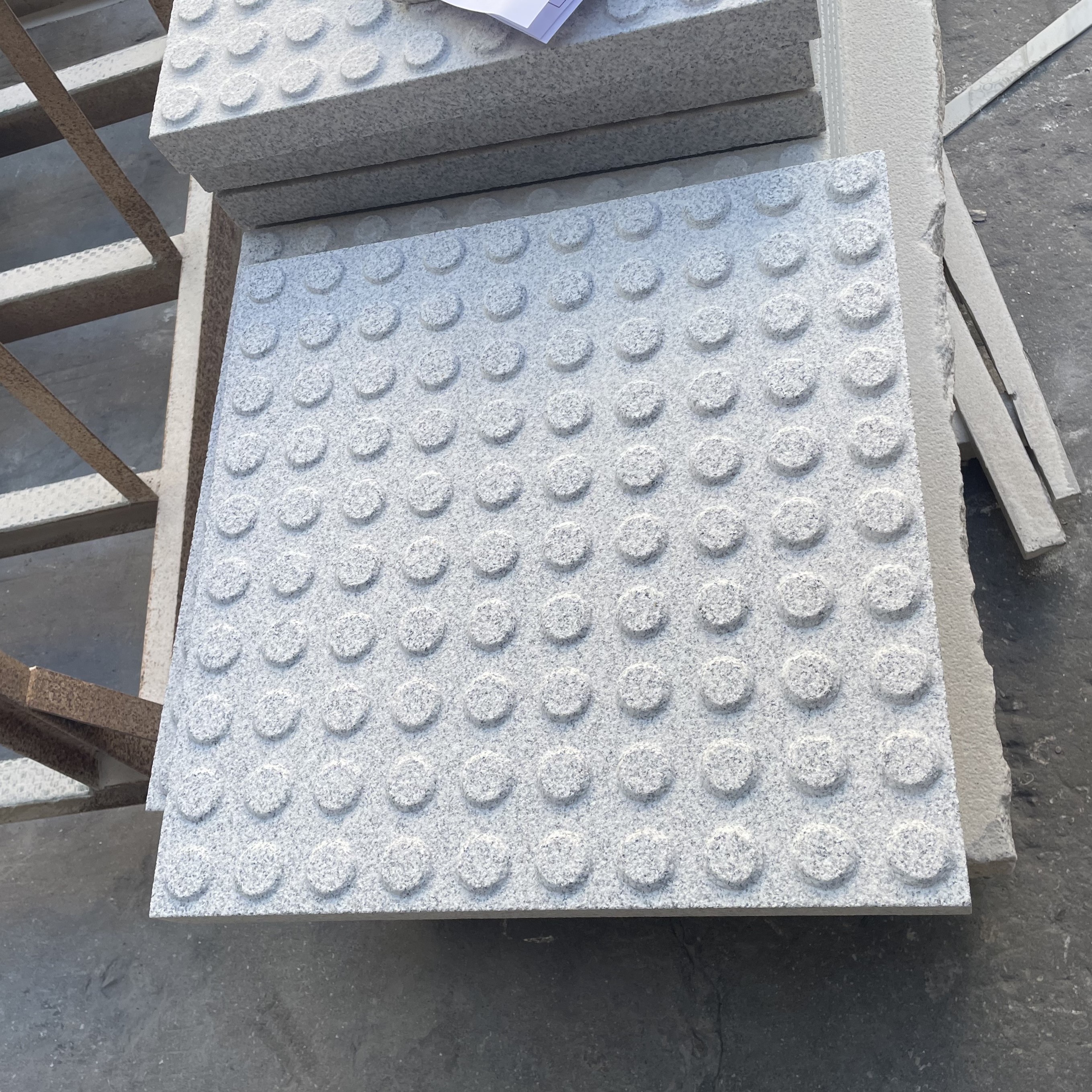 granite tactile pavers