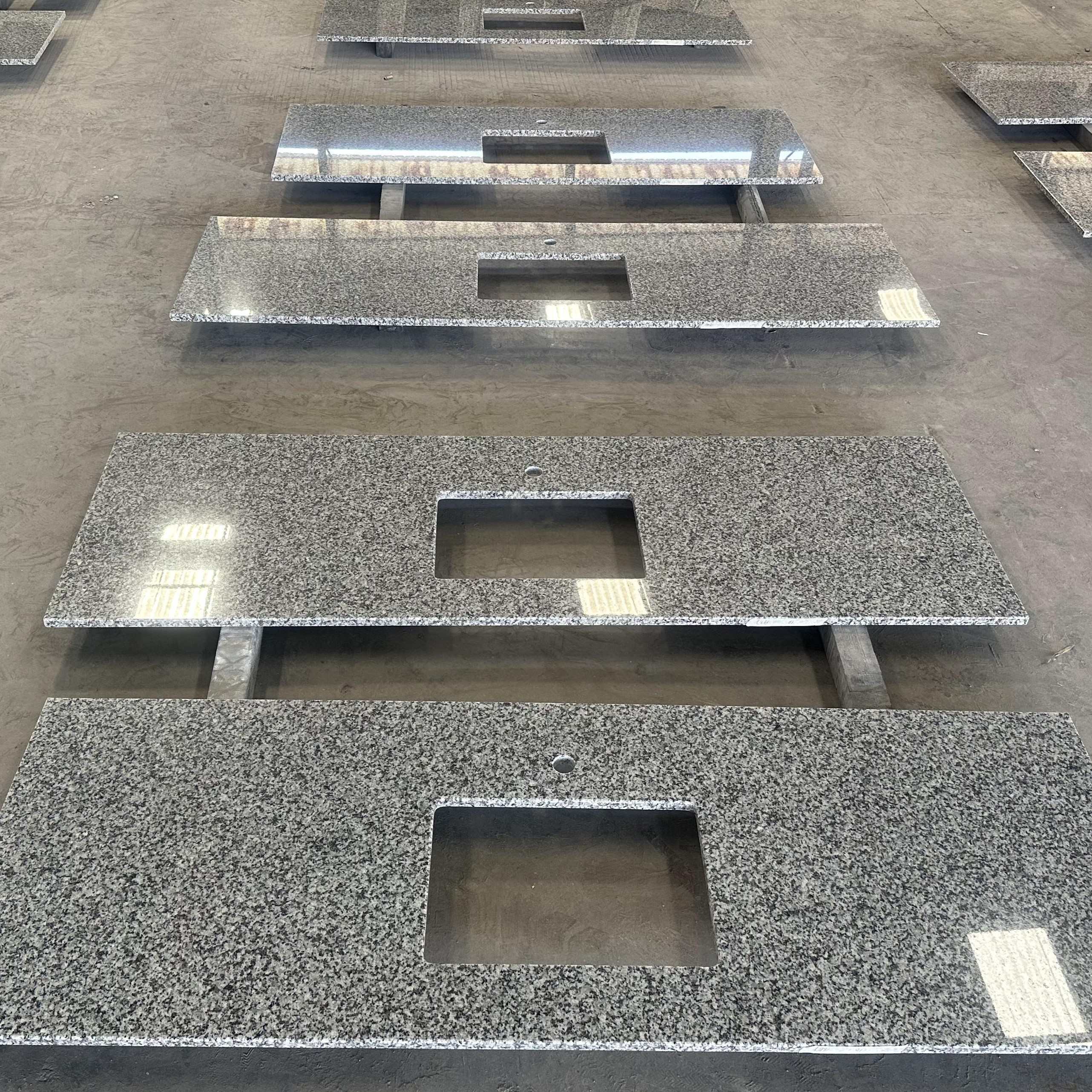 white pearl granite countertop