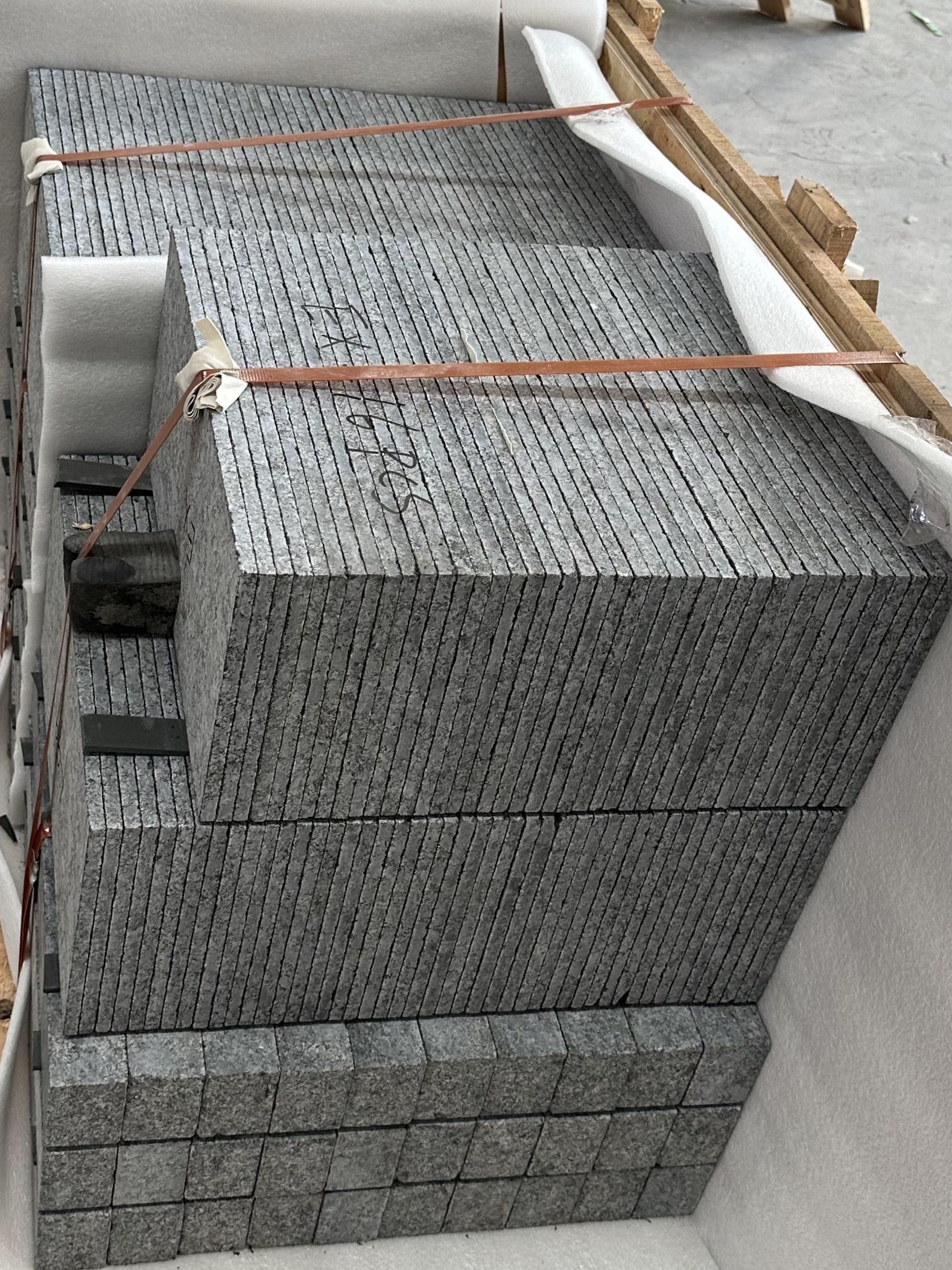 steel grey granite stone