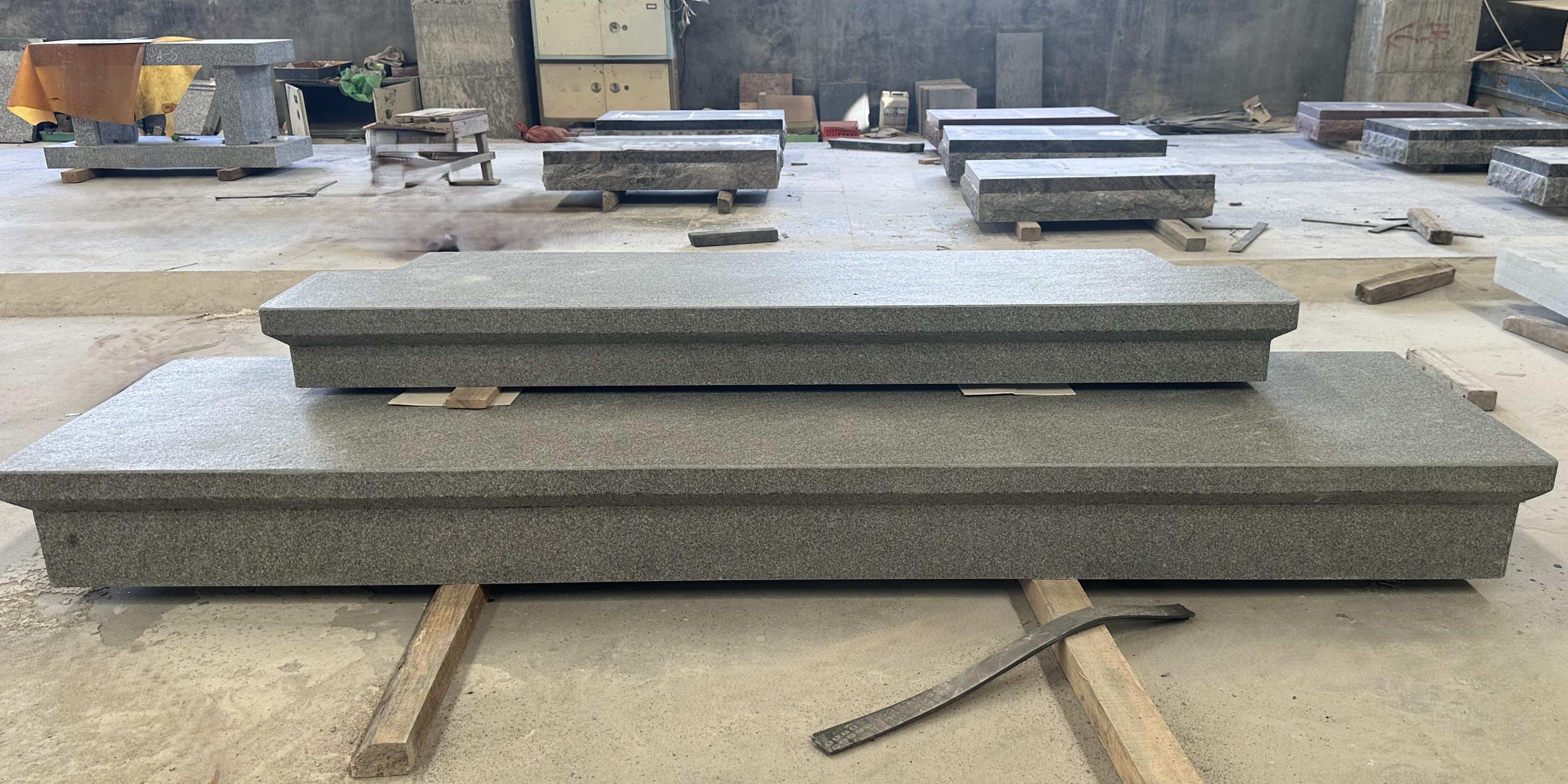 single granite step