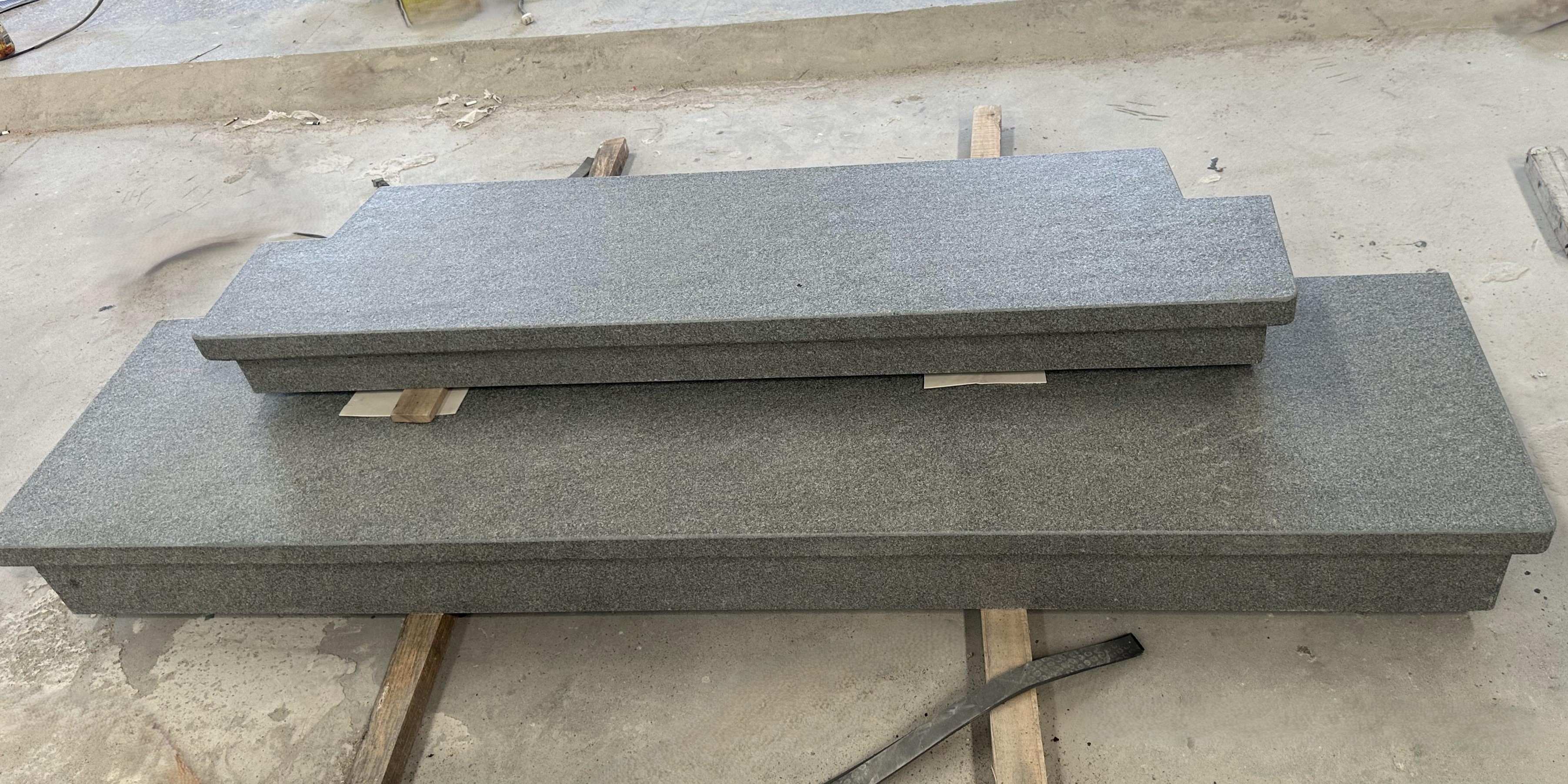 single granite step