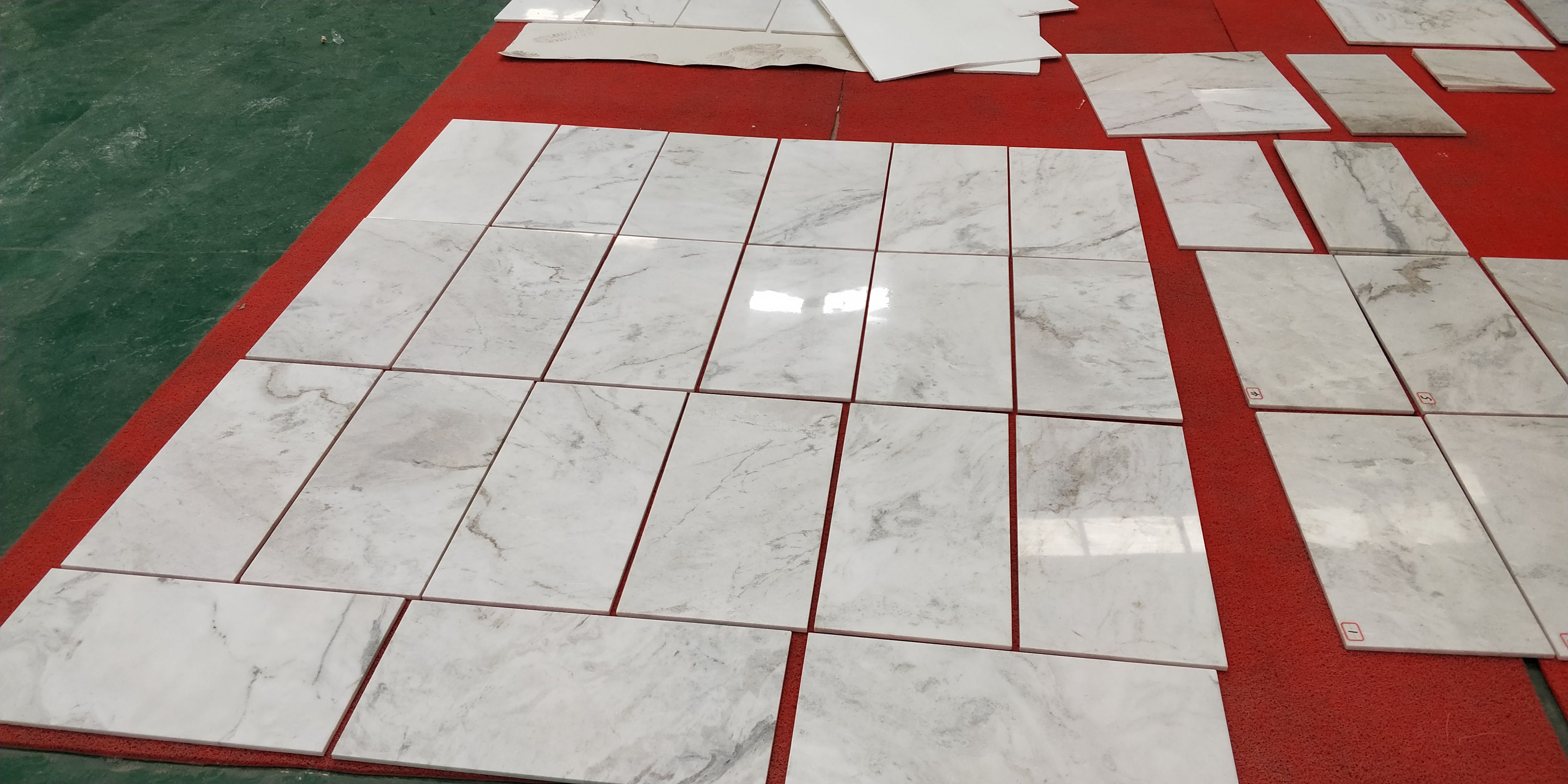 glorious white marble countertops