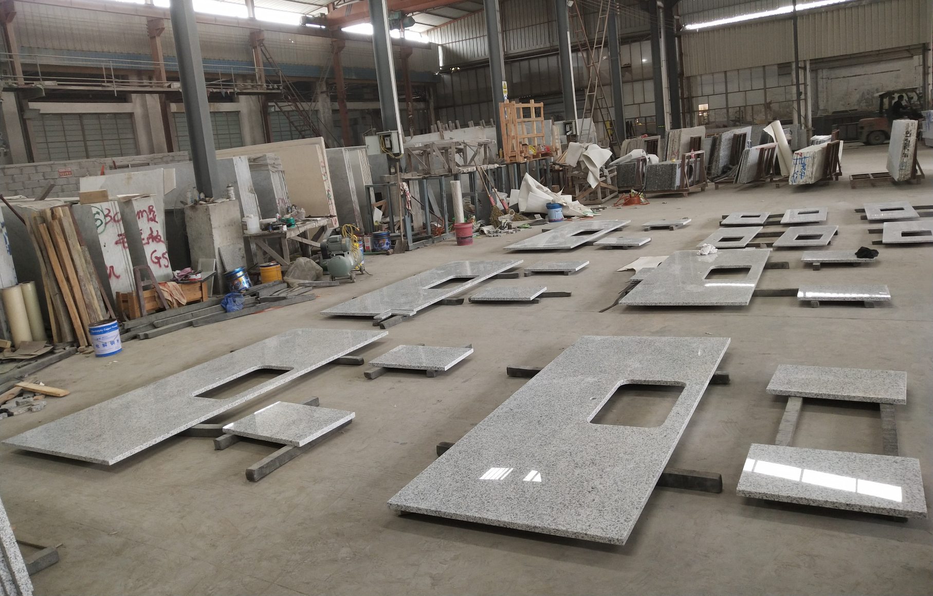 G640 Korean White Granite Countertop