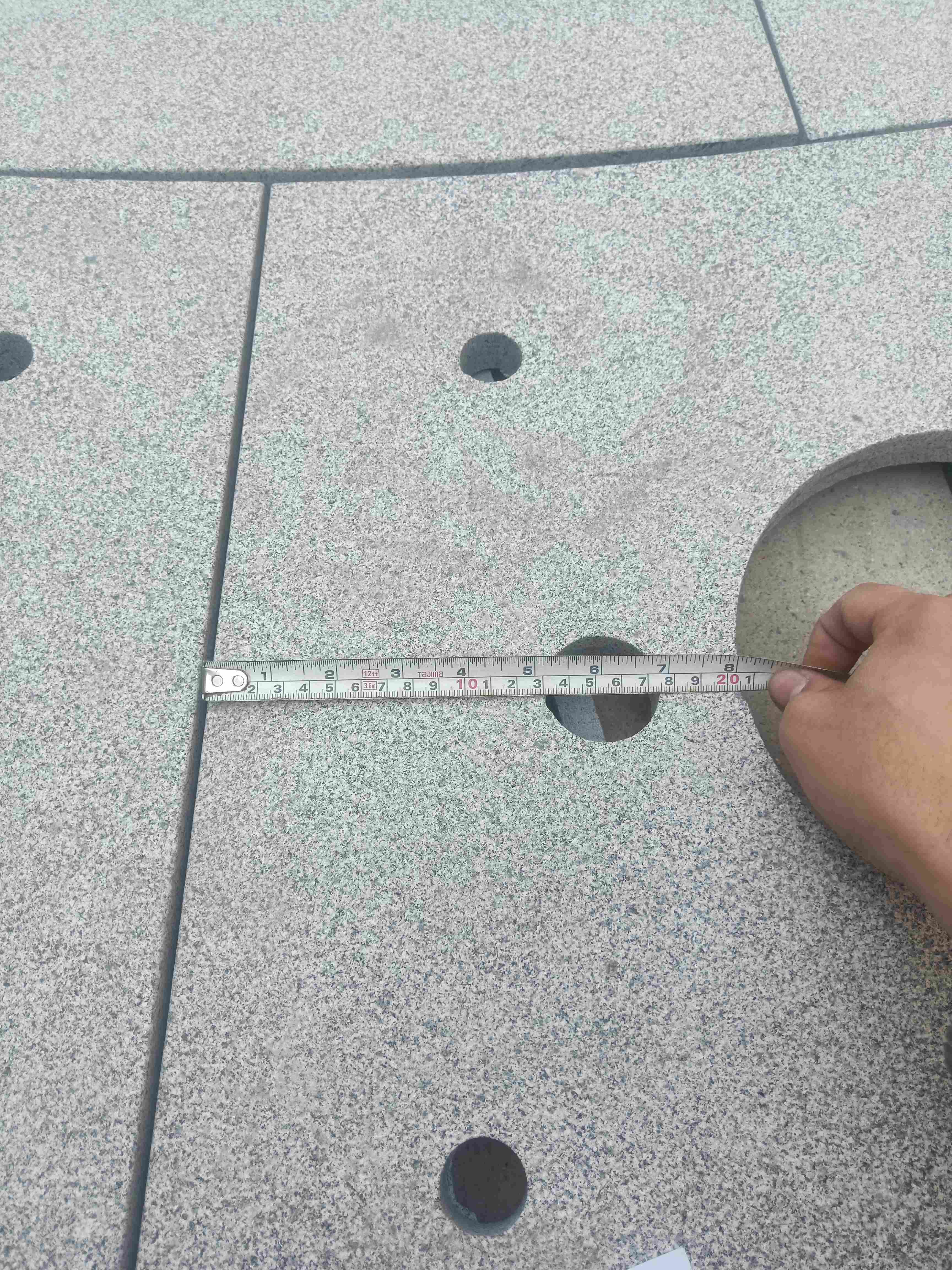 granite water fountain outdoor