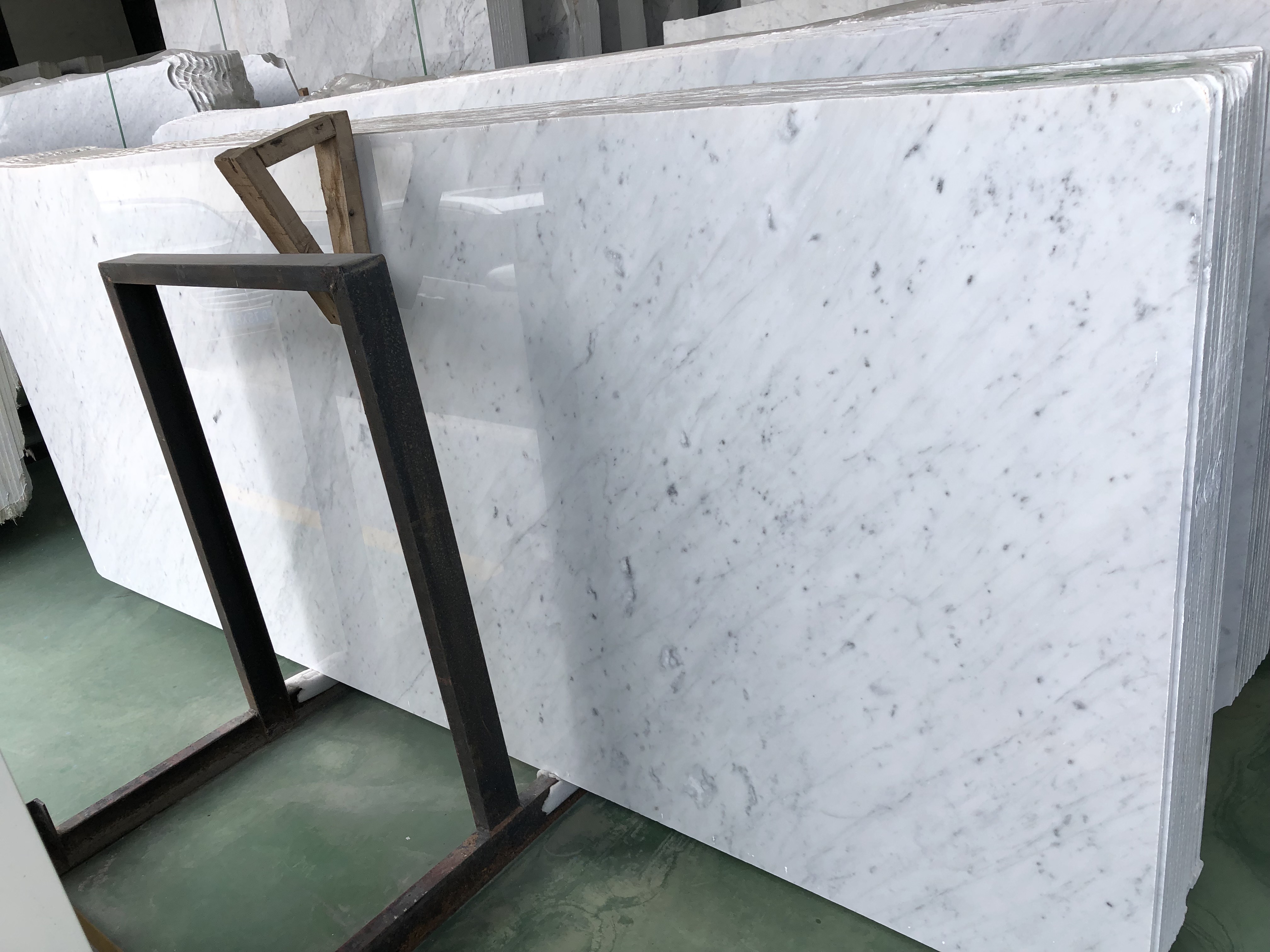 carrara white dining table