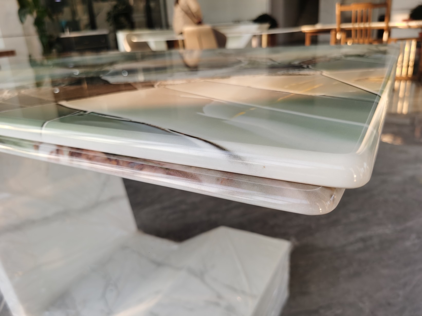 nano glass stone, nano crystallized glass stone, stone desk, stone top desk, stone desk top